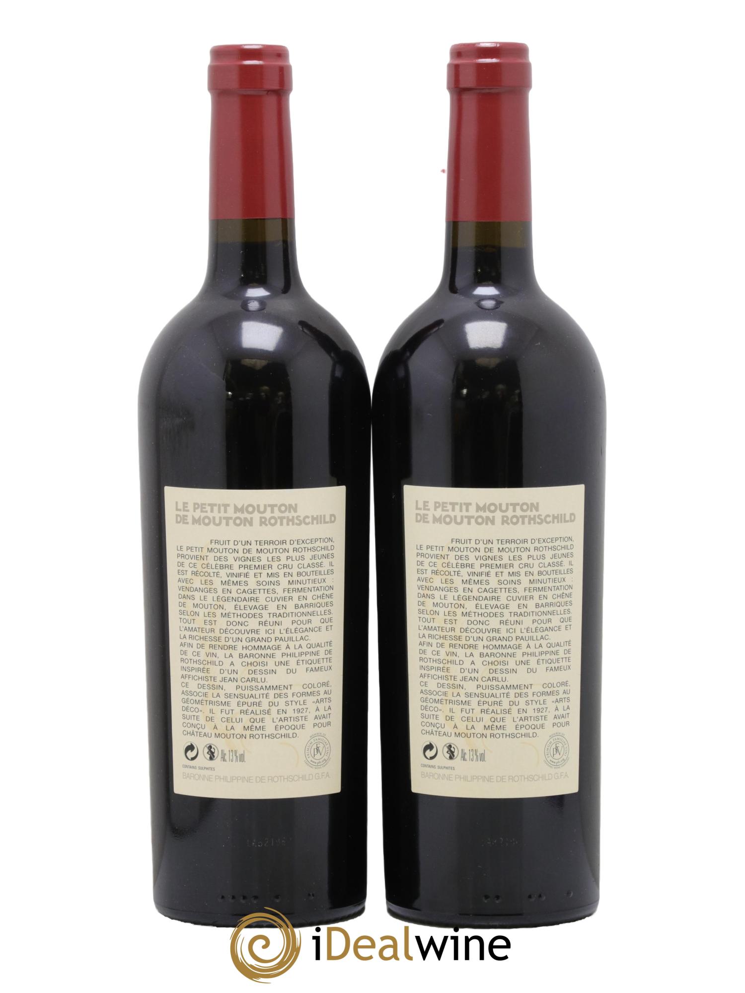 Petit Mouton Second Vin 2008 - Lotto di 2 bottiglie - 1