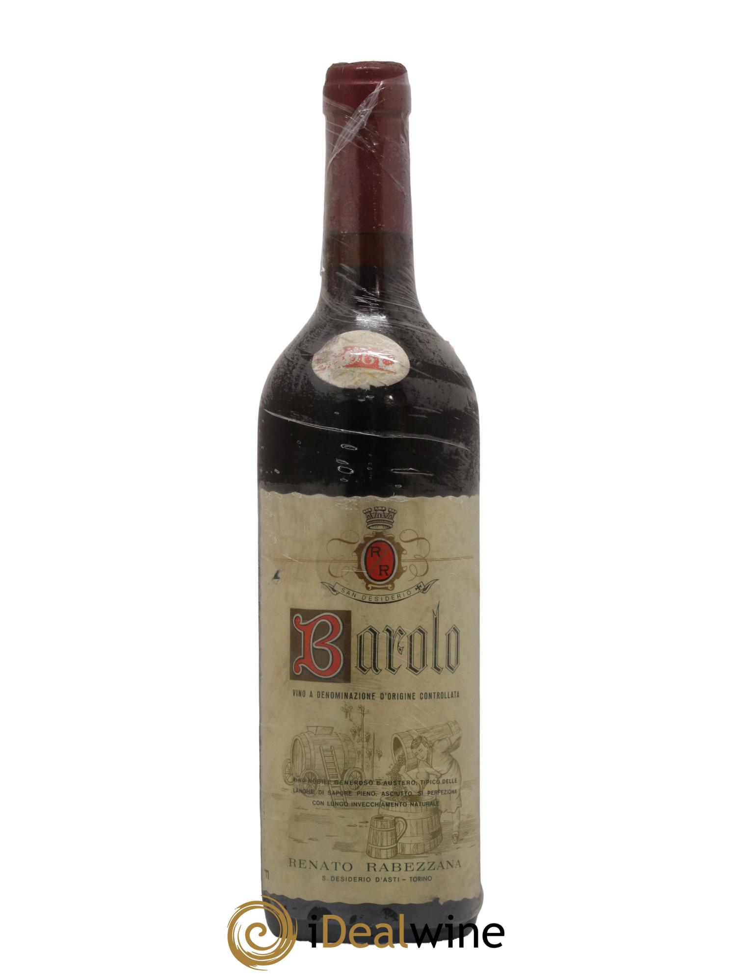 Barolo Rabezzana 1967 - Lot of 1 bottle - 0