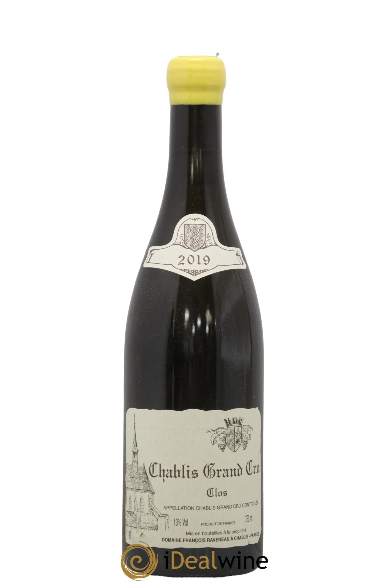Chablis Grand Cru Clos Raveneau (Domaine) 2019 - Lot of 1 bottle - 0
