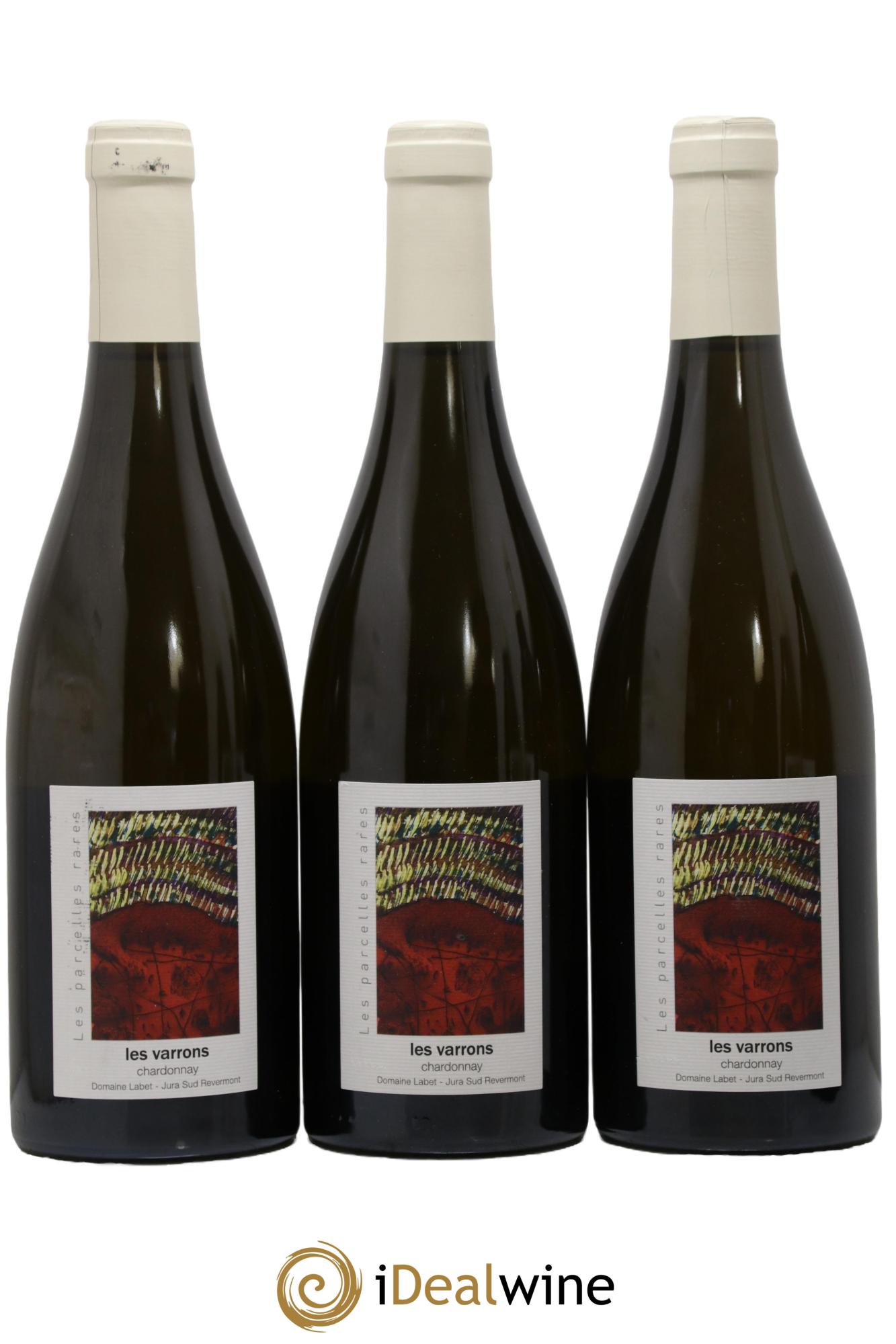 Côtes du Jura Chardonnay Les Varrons Romain - Julien - Charline Labet 2022 - Lot of 3 bottles - 0