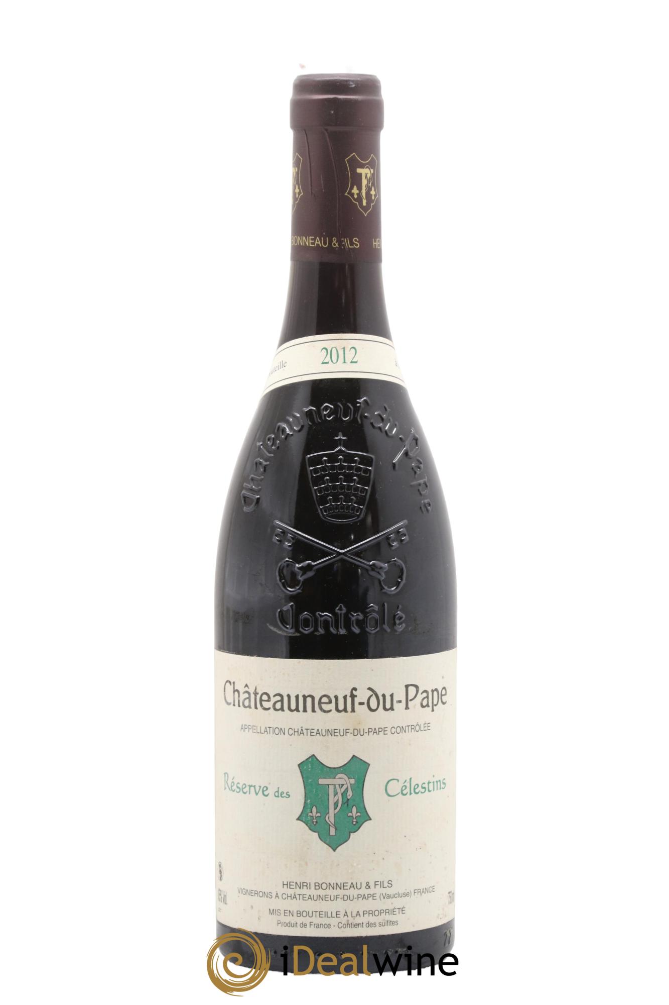 Châteauneuf-du-Pape Réserve des Célestins Henri Bonneau & Fils 2012 - Lot de 1 bouteille - 0