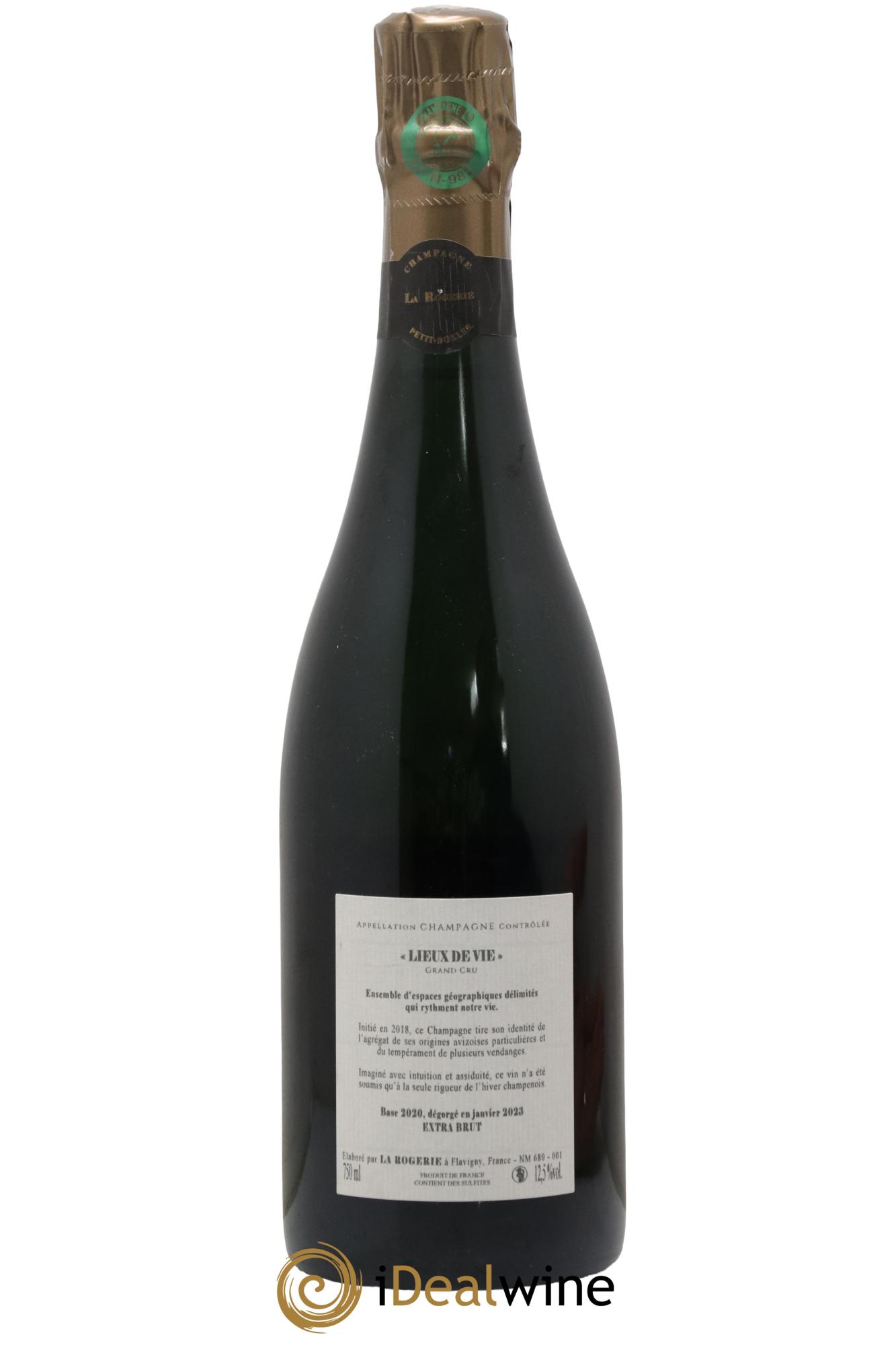 Blanc de Blancs Lieux de Vie N°2 La Rogerie - Lot of 1 bottle - 1