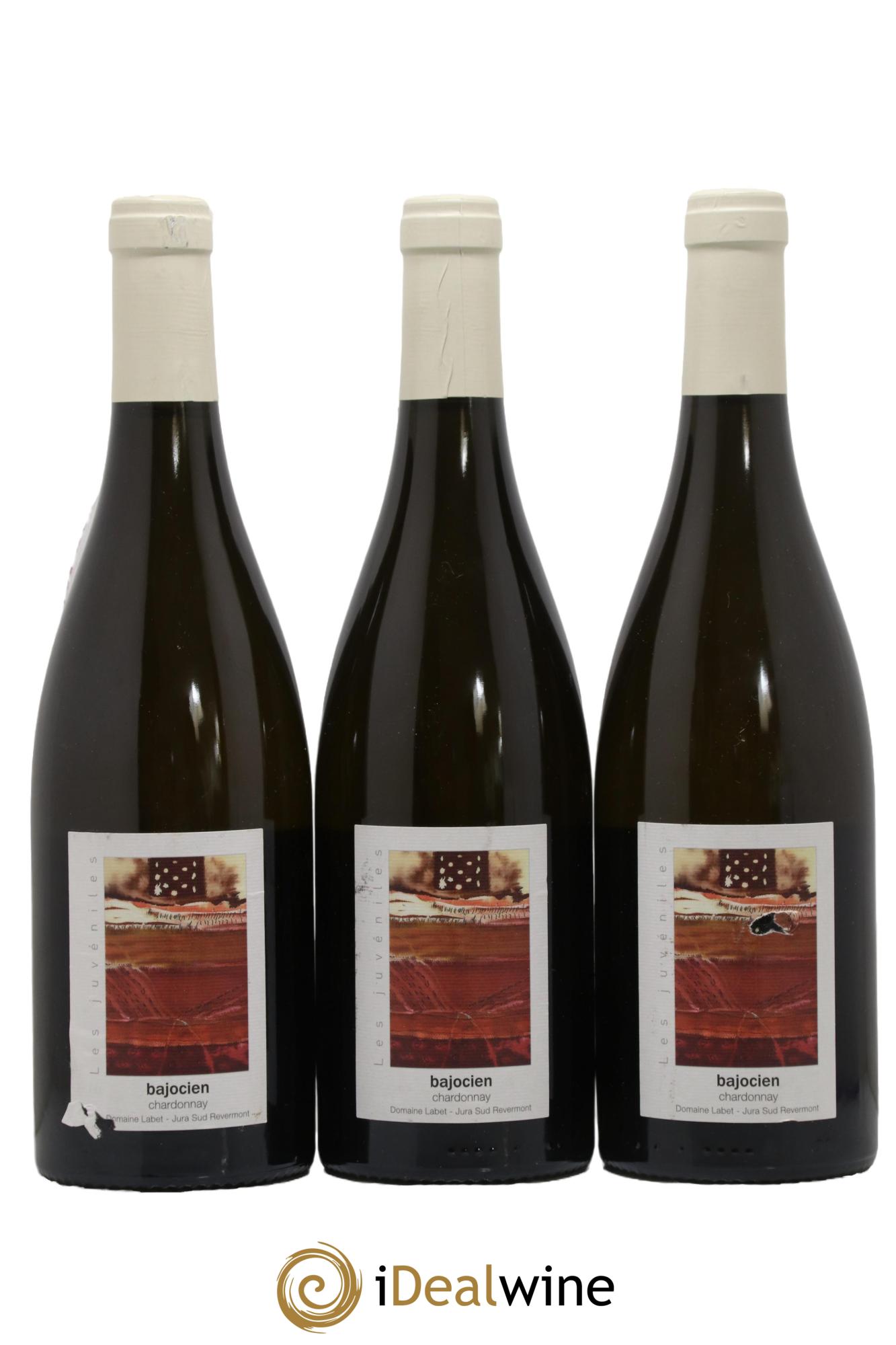 Côtes du Jura Chardonnay Bajocien Romain - Julien - Charline Labet 2016 - Lot de 3 bouteilles - 0