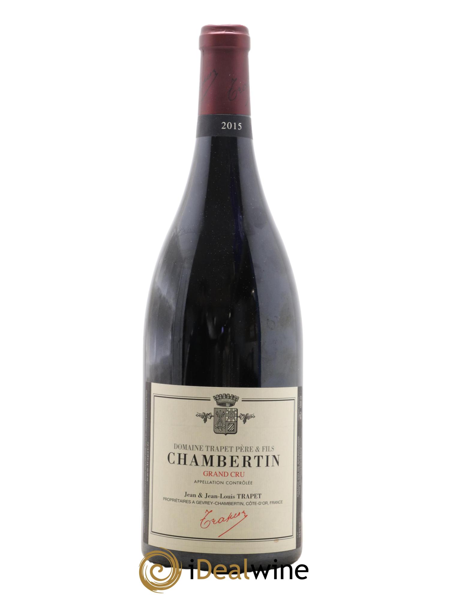Chambertin Grand Cru Domaine Trapet 2015 - Lot de 1 magnum - 0