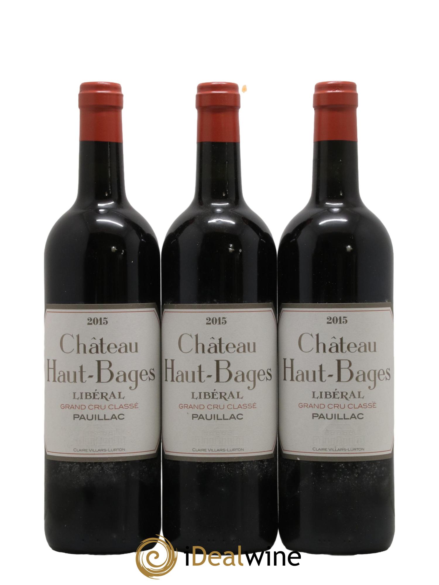 Château Haut Bages Libéral 5ème Grand Cru Classé 2015 - Lot de 6 bouteilles - 2