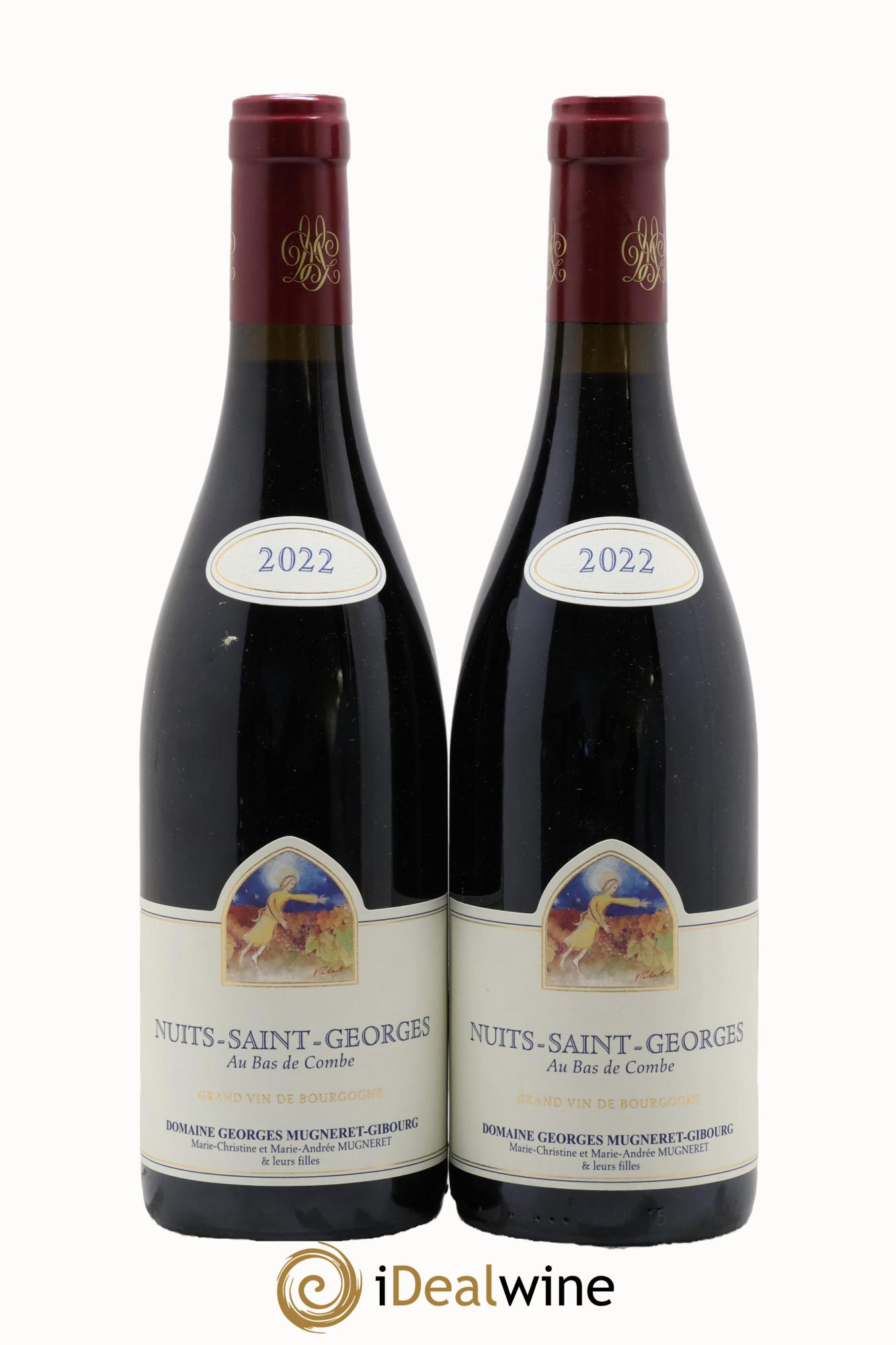 Nuits-Saint-Georges Au Bas de Combe Mugneret-Gibourg (Domaine) 2022 - Lotto di 2 bottiglie - 0