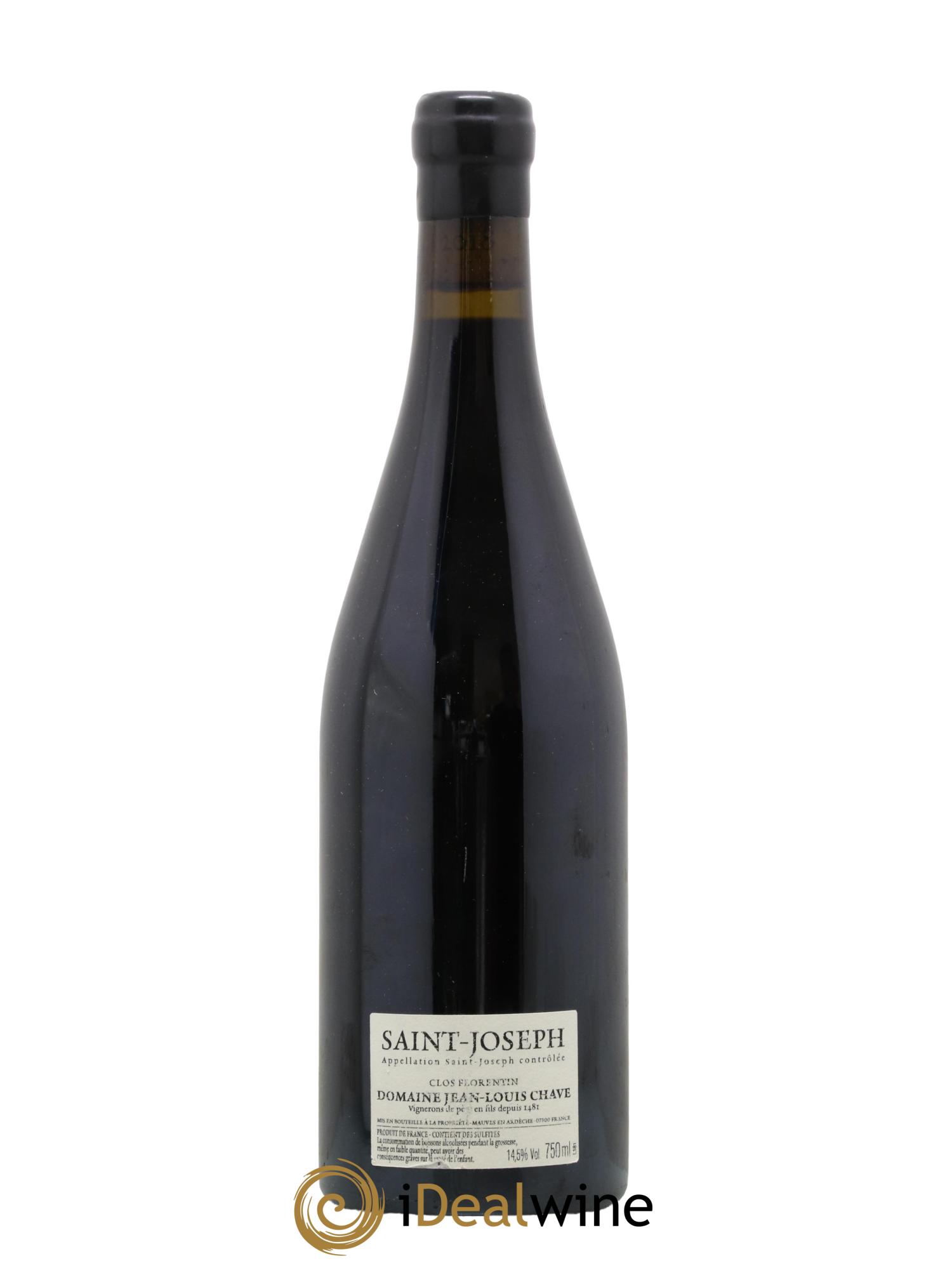 Saint-Joseph Clos Florentin Jean-Louis Chave 2018 - Lot of 1 bottle - 1