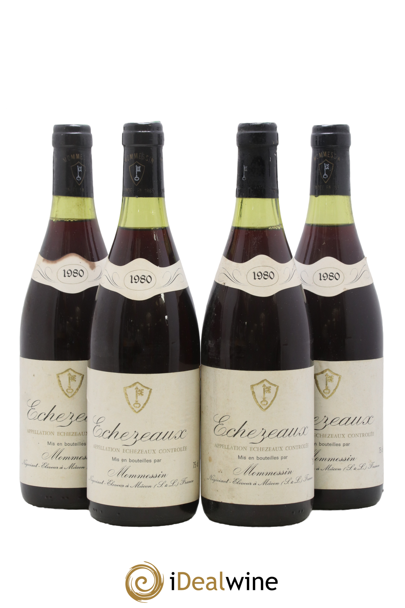Echezeaux Grand Cru Mommessin 1980 - Lot de 4 bouteilles - 0