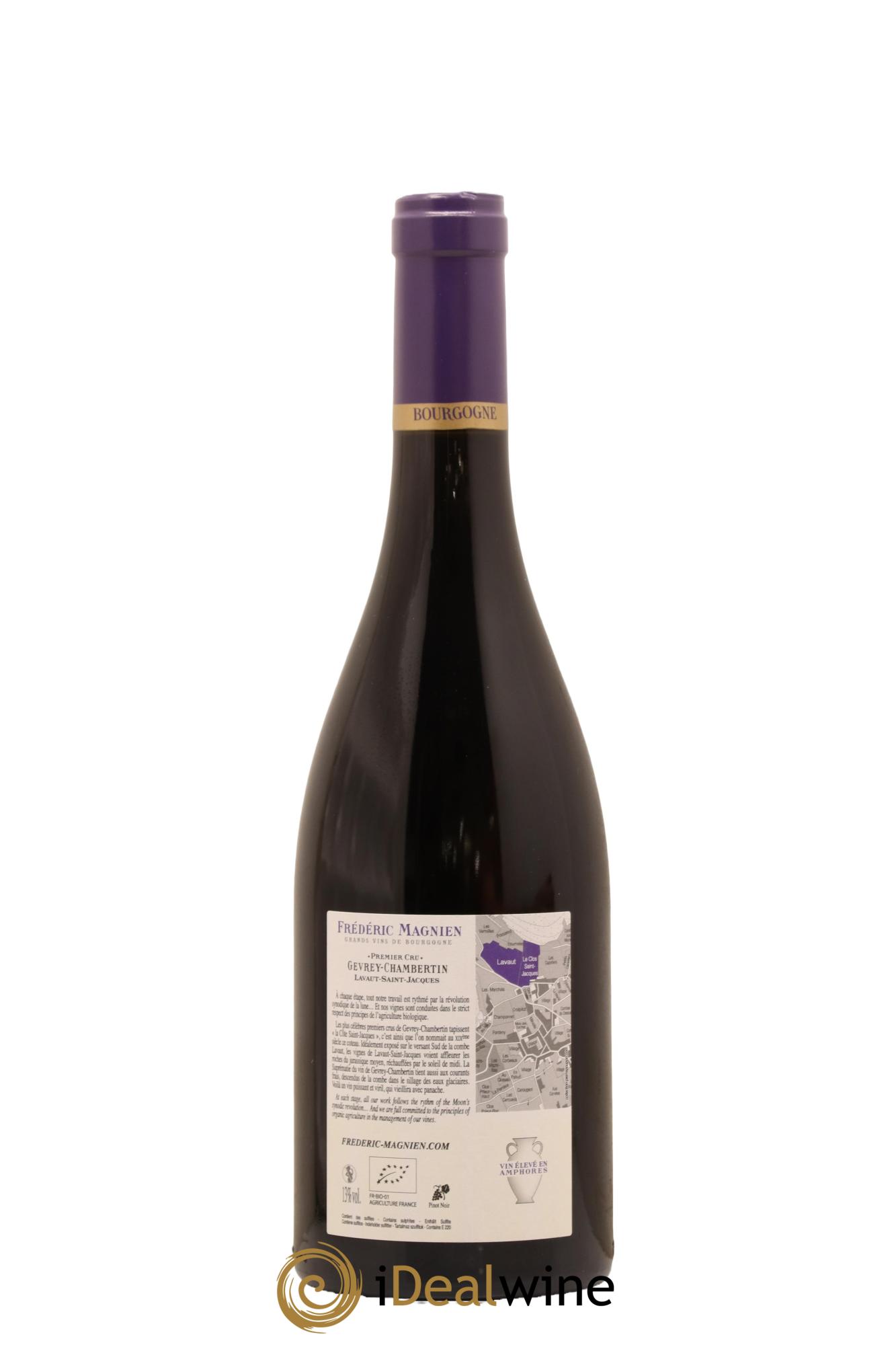 Gevrey-Chambertin 1er Cru Lavaut Saint Jacques Domaine Frederic Magnien 2019 - Lot de 1 bouteille - 1