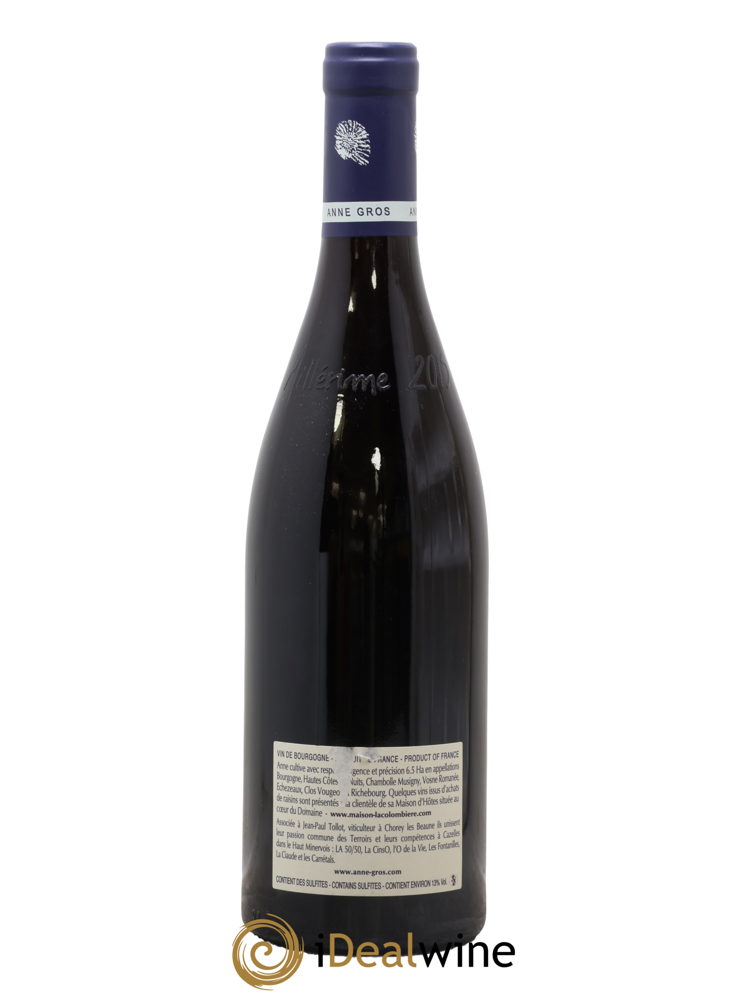 Richebourg Grand Cru Anne Gros 2015 - Lot of 1 bottle - 1