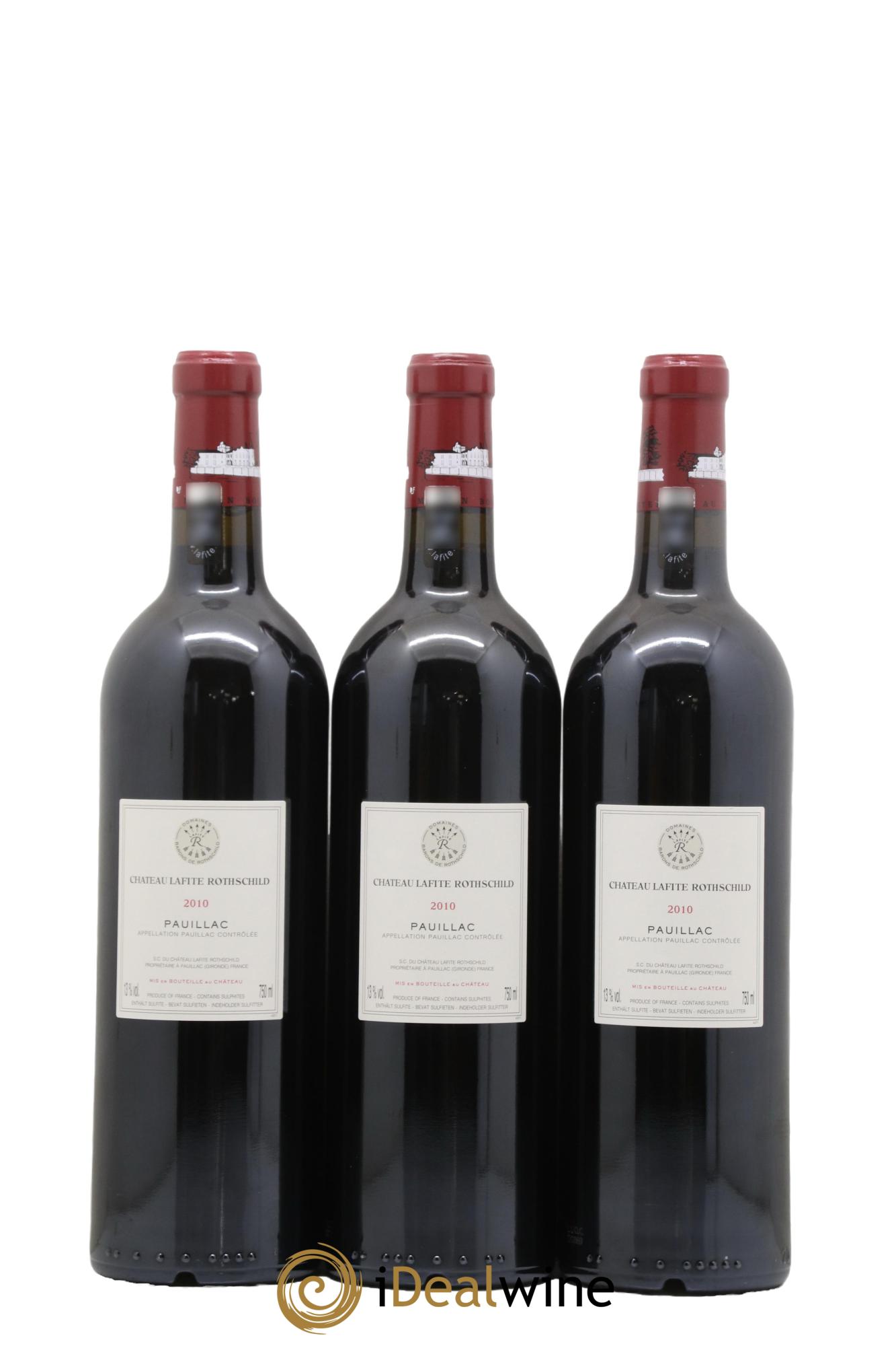 Château Lafite Rothschild 1er Grand Cru Classé 2010 - Lot of 6 bottles - 4