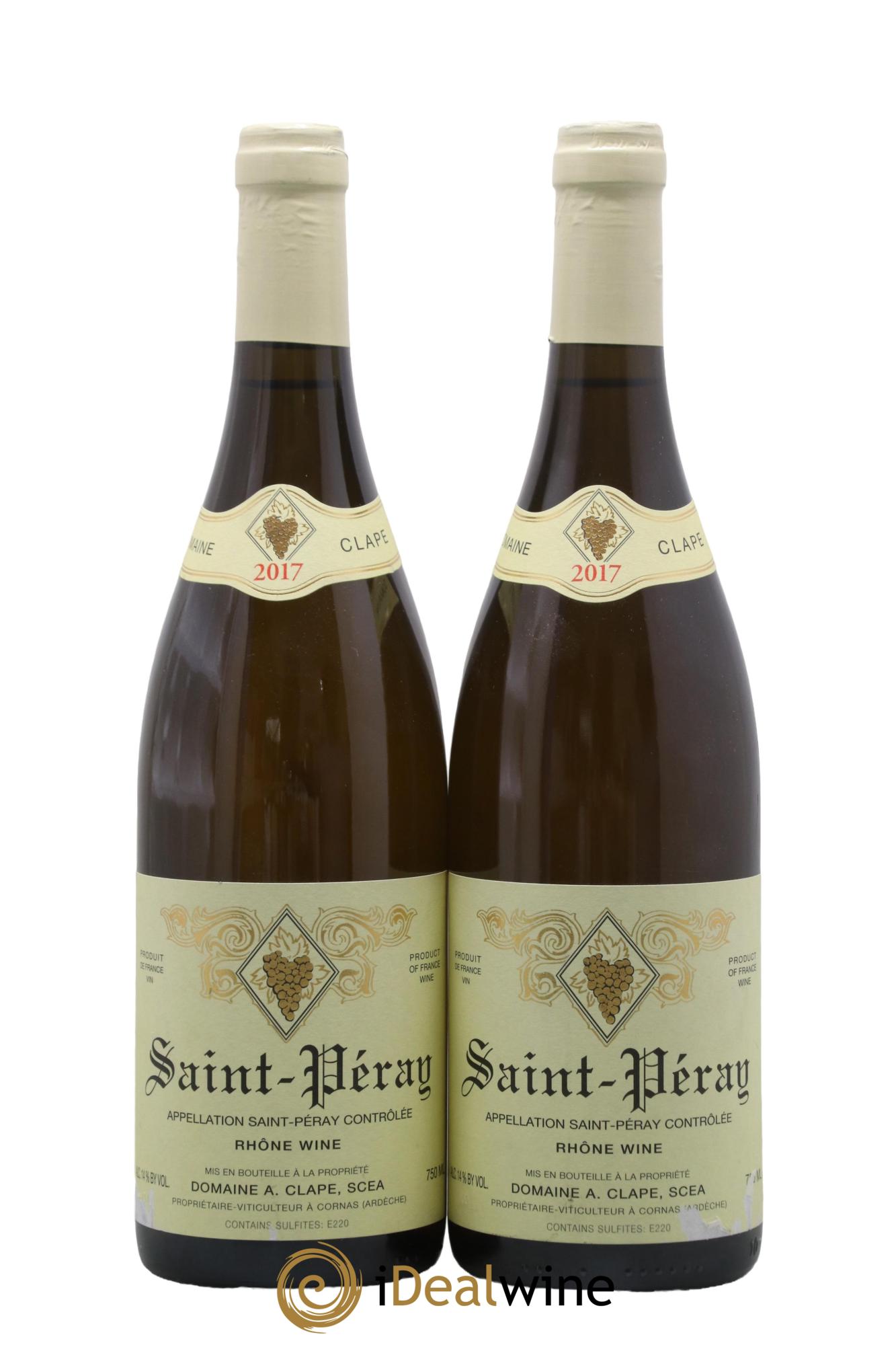 Saint-Péray Auguste Clape 2017 - Lotto di 2 bottiglie - 0