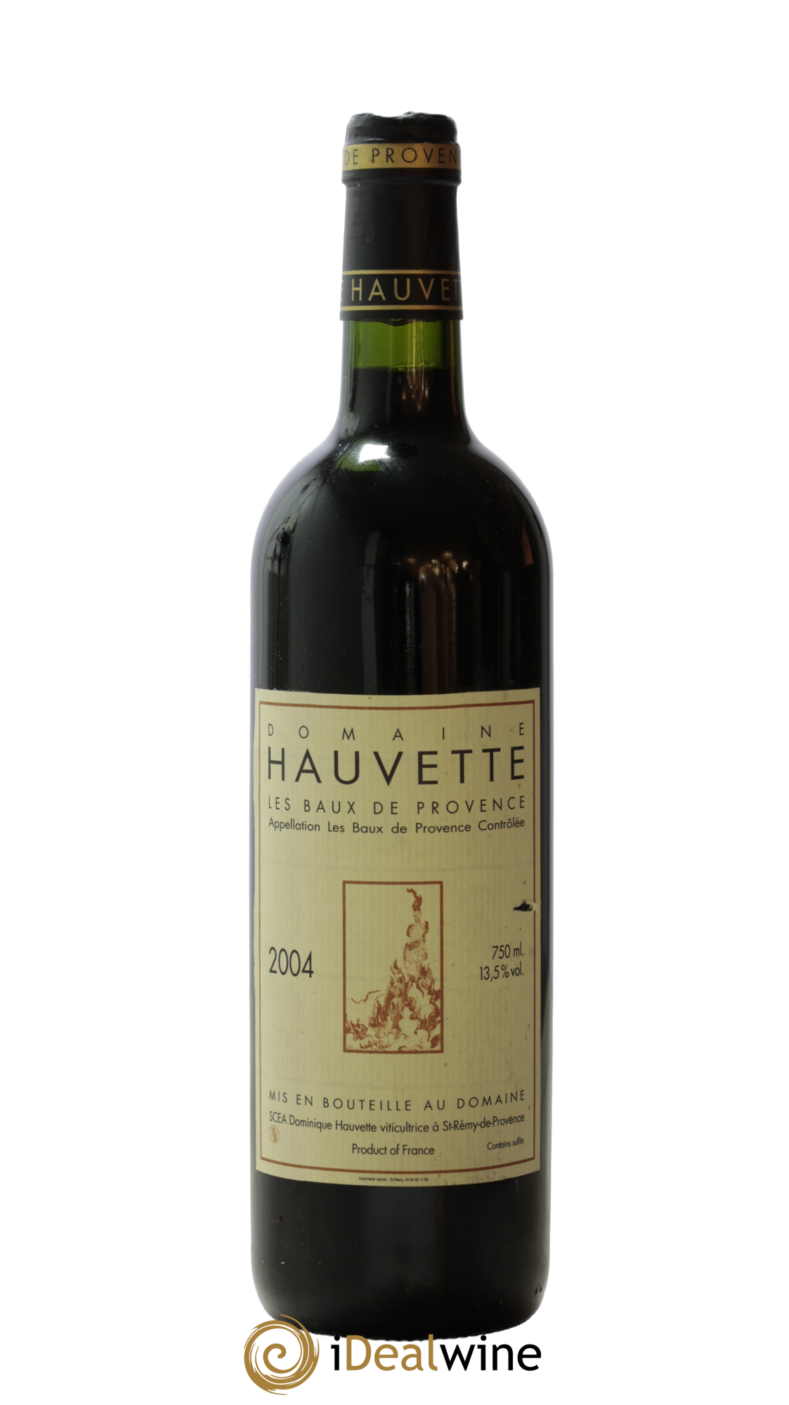 Baux de Provence Hauvette (Domaine) 2004 - Lotto di 1 bottiglia - 0