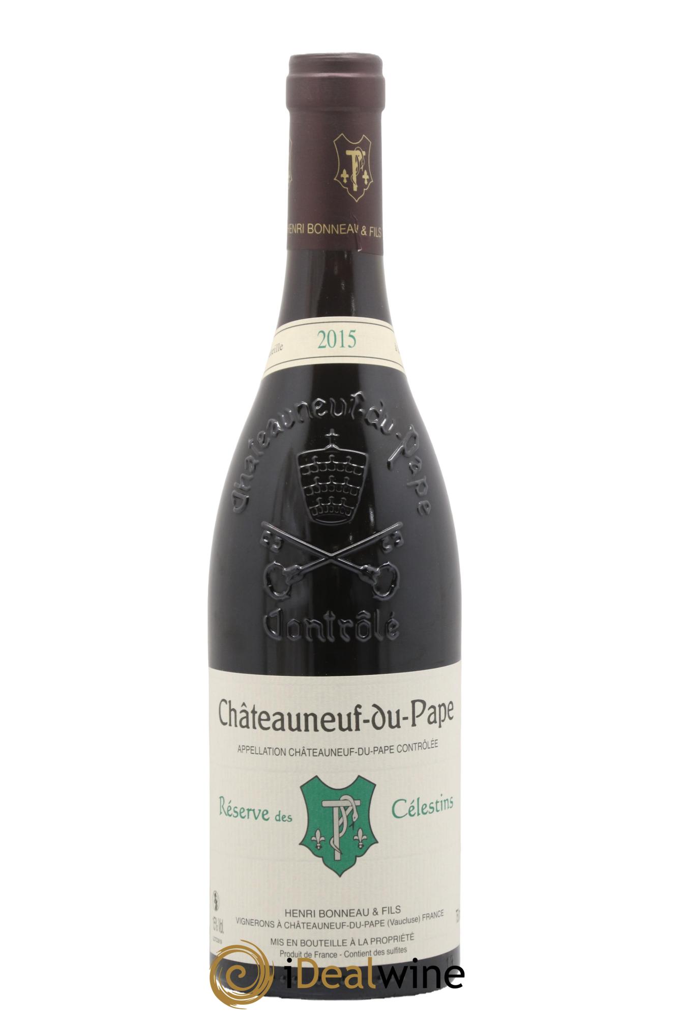 Châteauneuf-du-Pape Réserve des Célestins Henri Bonneau & Fils 2015 - Lot of 1 bottle - 0