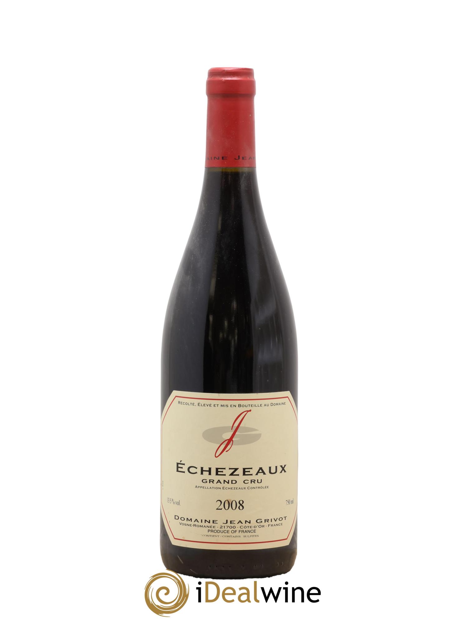 Echezeaux Grand Cru Jean Grivot 2008 - Lot de 1 bouteille - 0