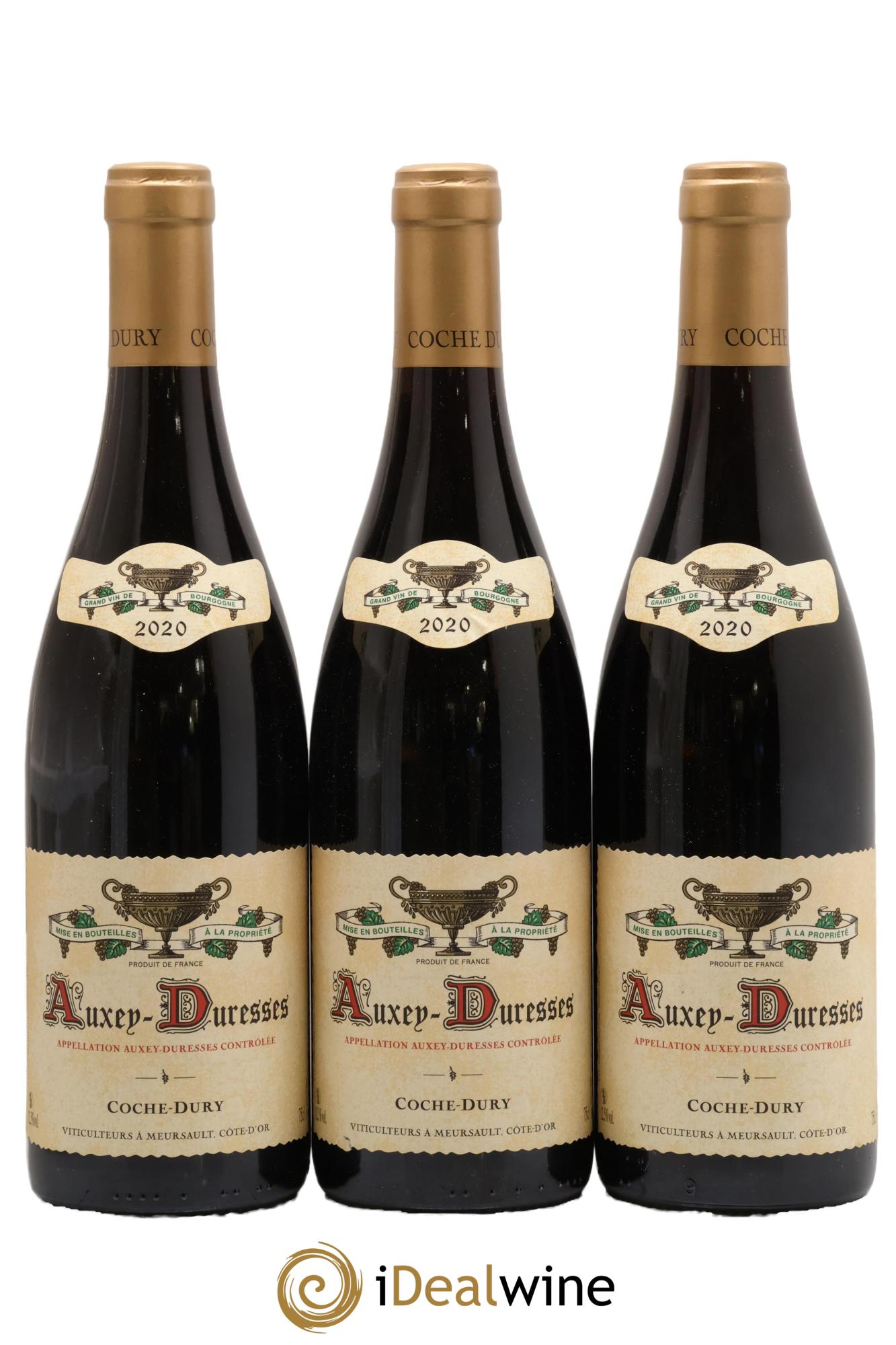 Auxey-Duresses Coche Dury (Domaine) 2020 - Lote de 3 botellas - 0