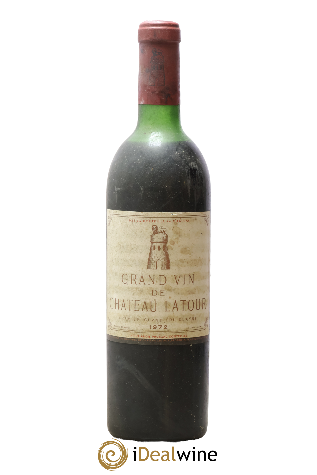 Château Latour 1er Grand Cru Classé 1972 - Posten von 1 Flasche - 0