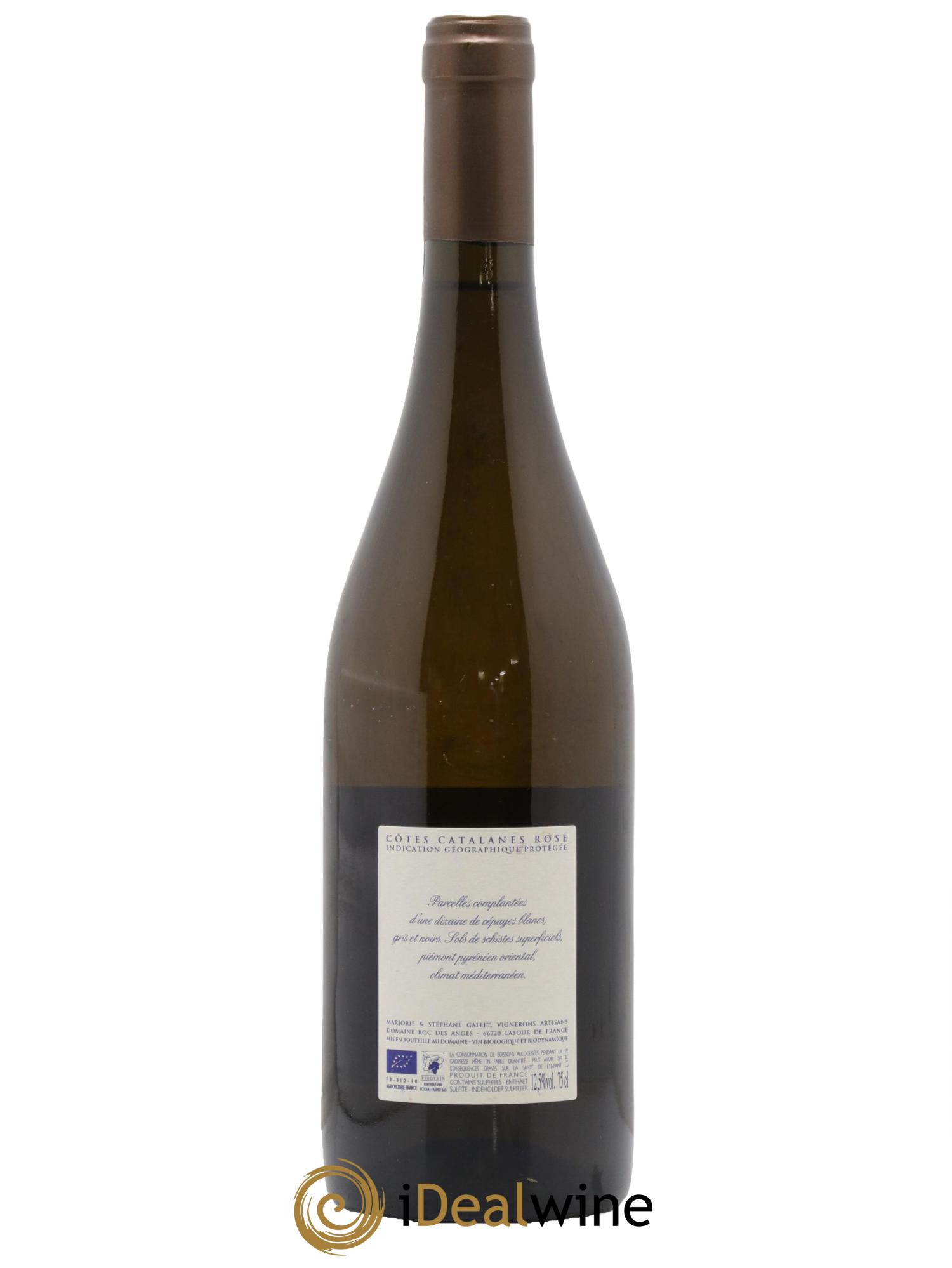 Côtes Catalanes Roc des Anges Les Vignes Métissées Marjorie et Stéphane Gallet 2018 - Lot de 1 bouteille - 1
