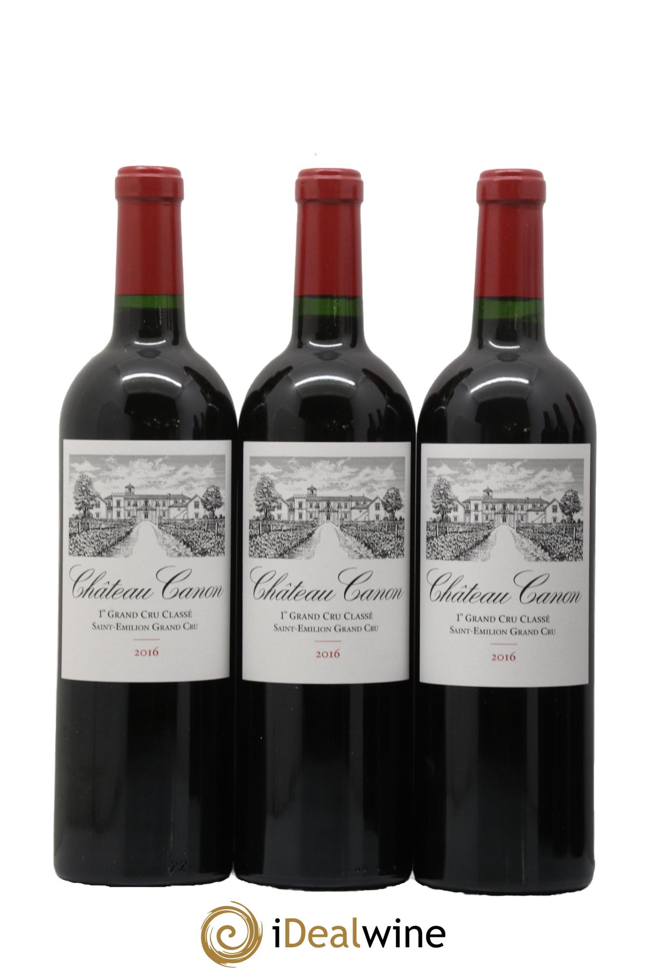 Château Canon 1er Grand Cru Classé B 2016 - Lot of 6 bottles - 2