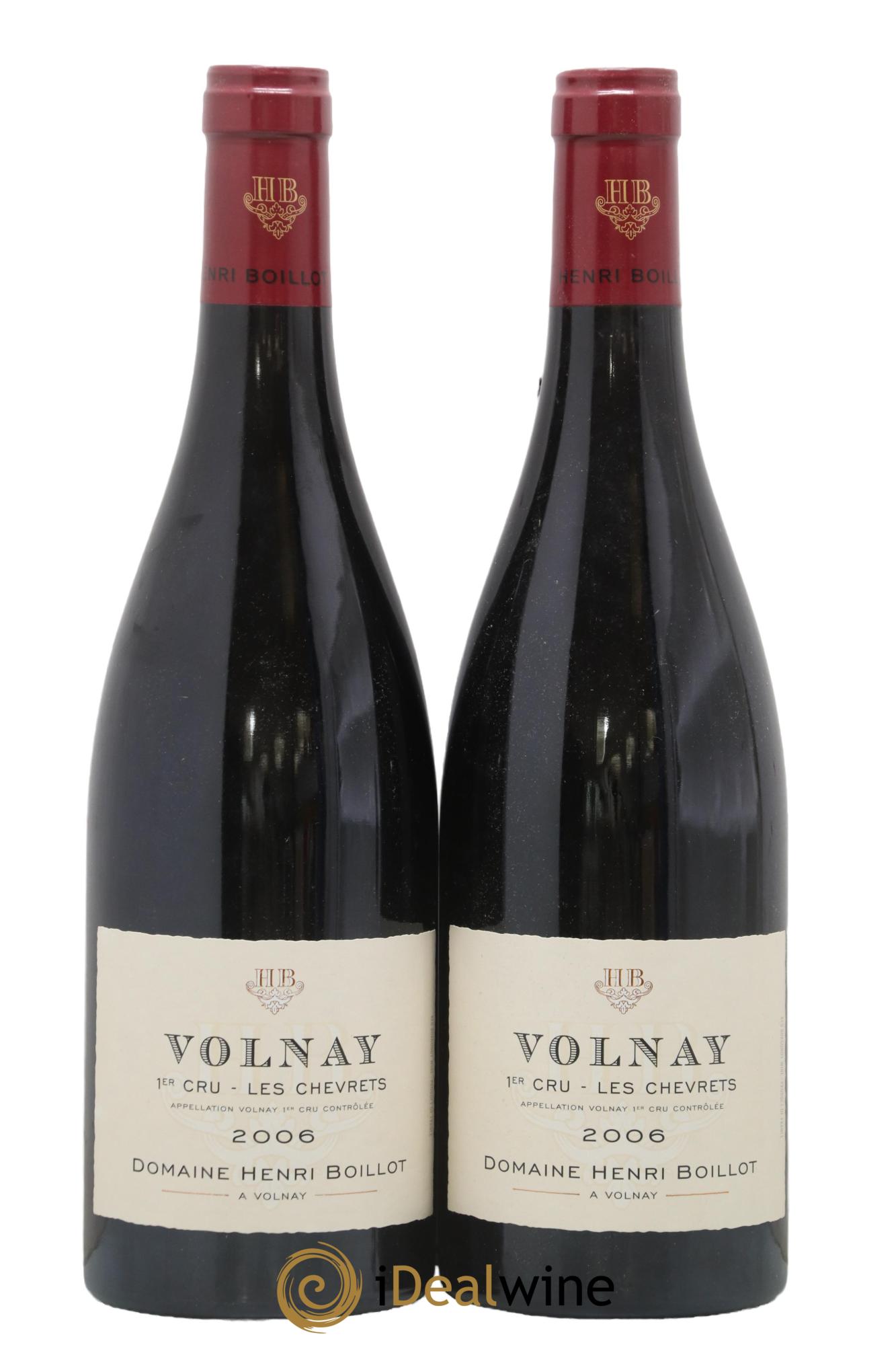 Volnay 1er Cru Les Chevrets Henri Boillot (Domaine) 2006 - Lot de 2 bouteilles - 0