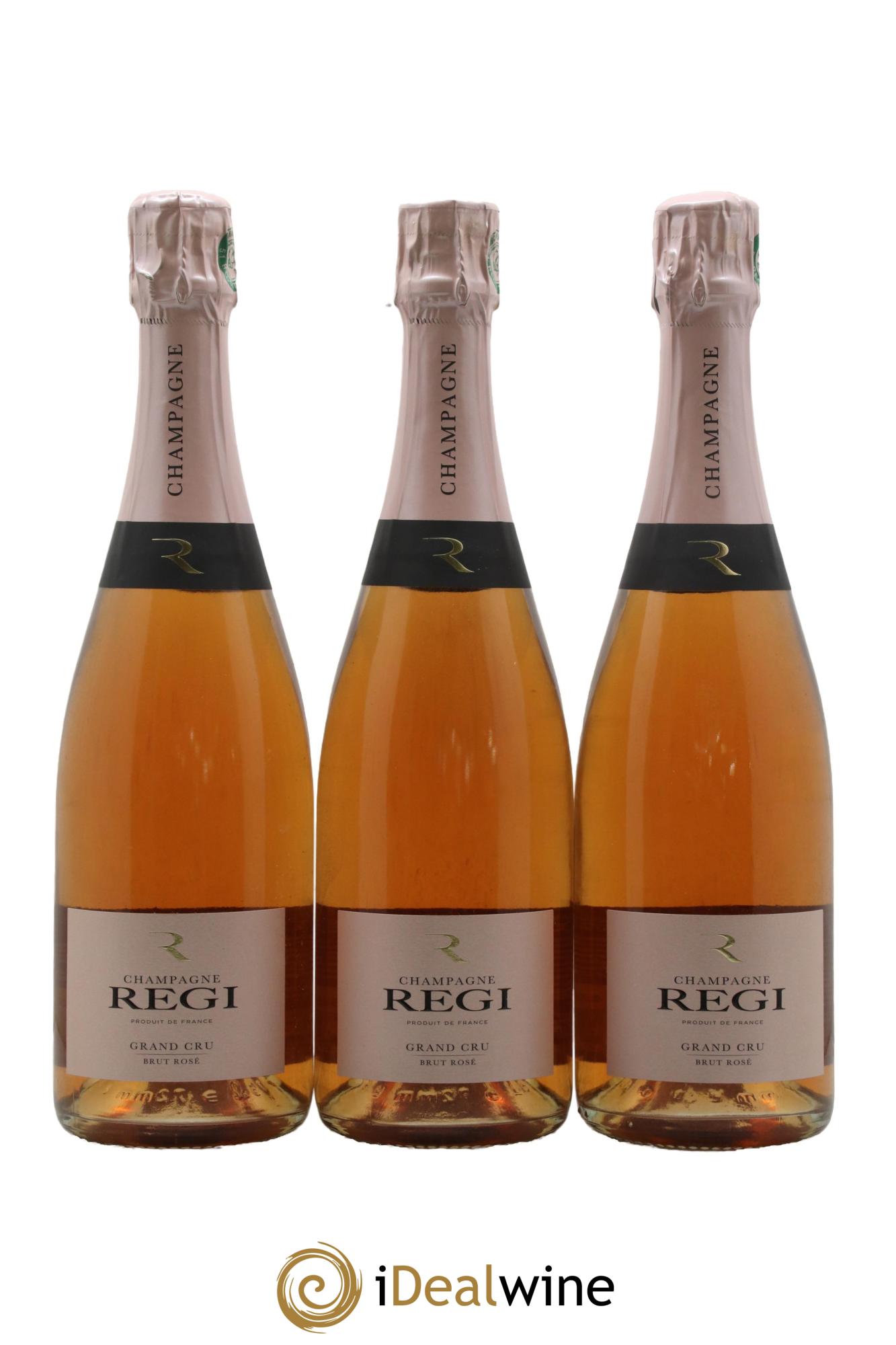 Champagne - Grand Cru Maison Regi - Lot of 3 bottles - 0