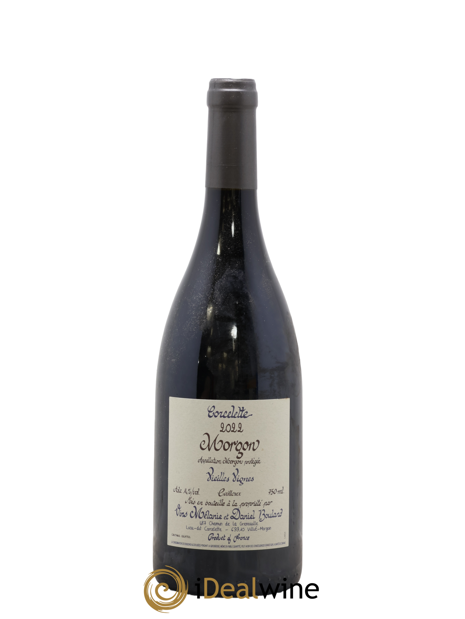 Morgon Corcelette Vieilles Vignes Cailloux Daniel Bouland (Domaine) 2022 - Lot of 1 bottle - 0