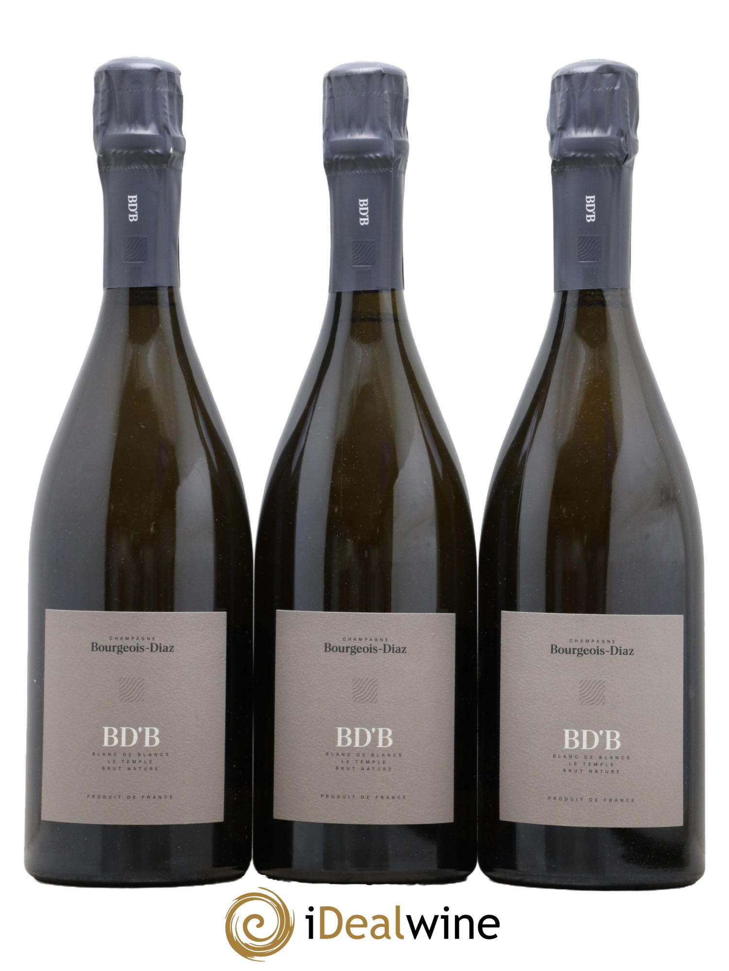 Blanc de Blancs B Bourgeois-Diaz - Lot de 3 bouteilles - 0