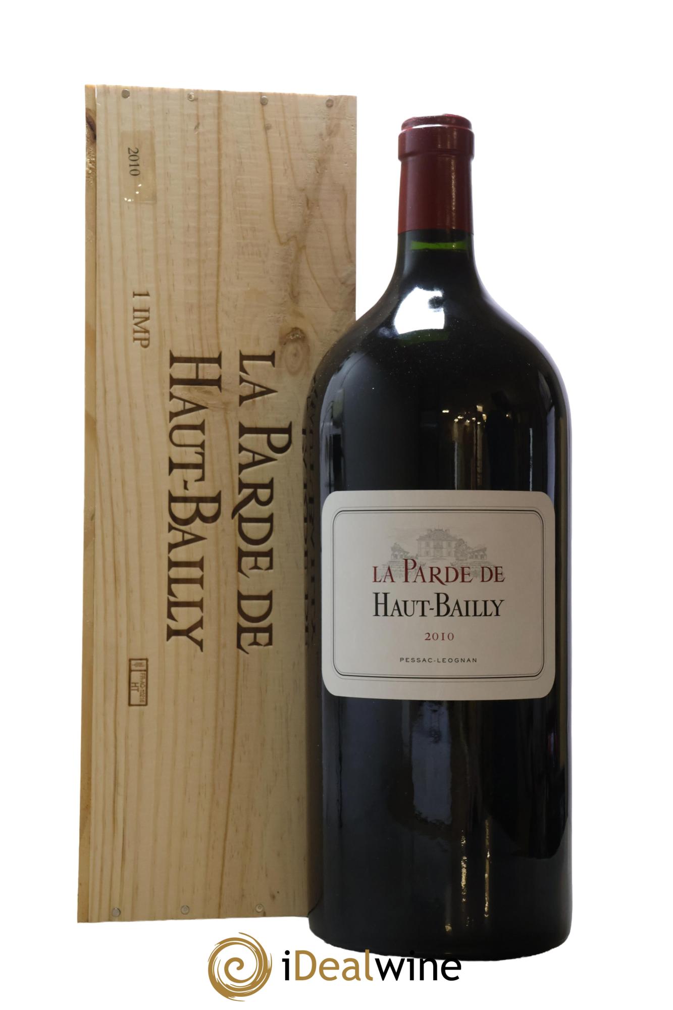 Haut Bailly II (Anciennement La Parde de Haut-Bailly) Second Vin 2010 - Lot de 1 impériale - 1