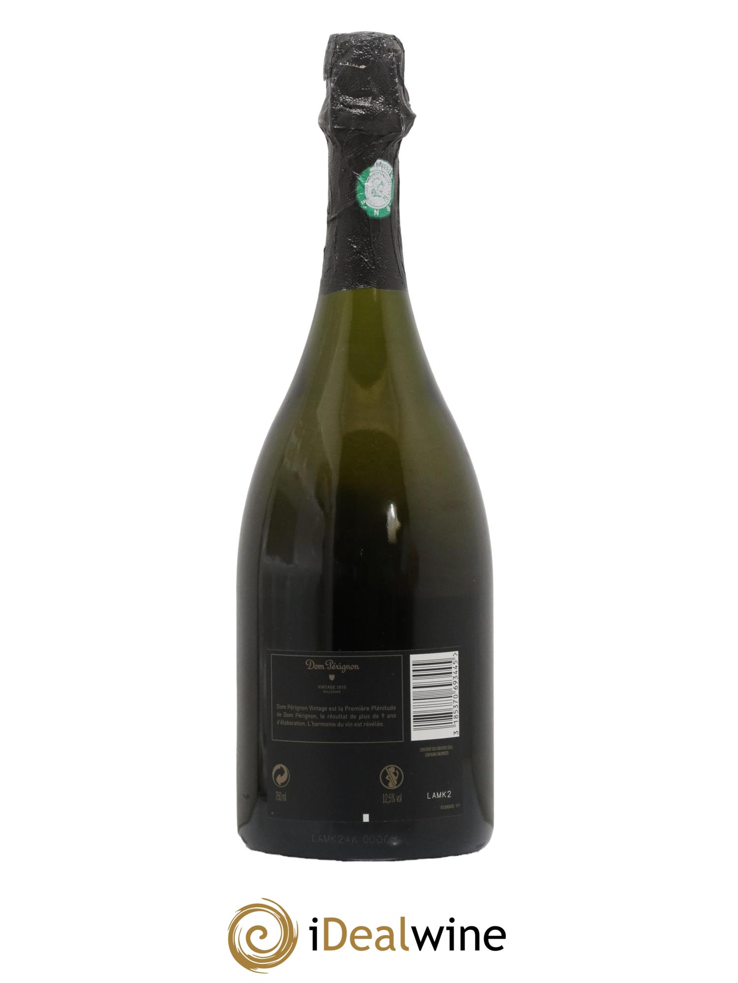 Brut Dom Pérignon 2010 - Lot de 1 bouteille - 1
