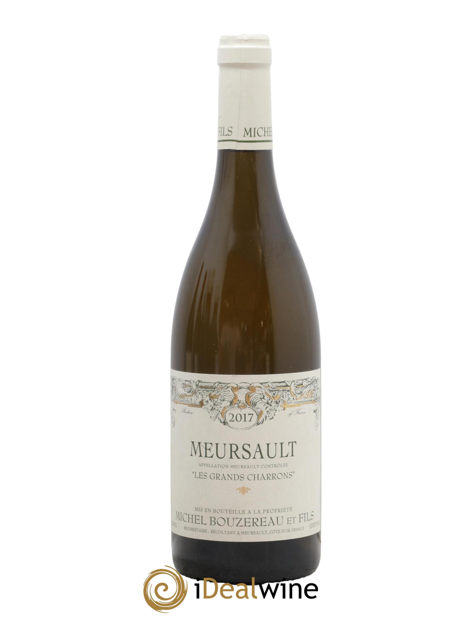 Meursault Les Grands Charrons Michel Bouzereau et Fils (Domaine) 2017 - Lot de 1 bouteille - 0