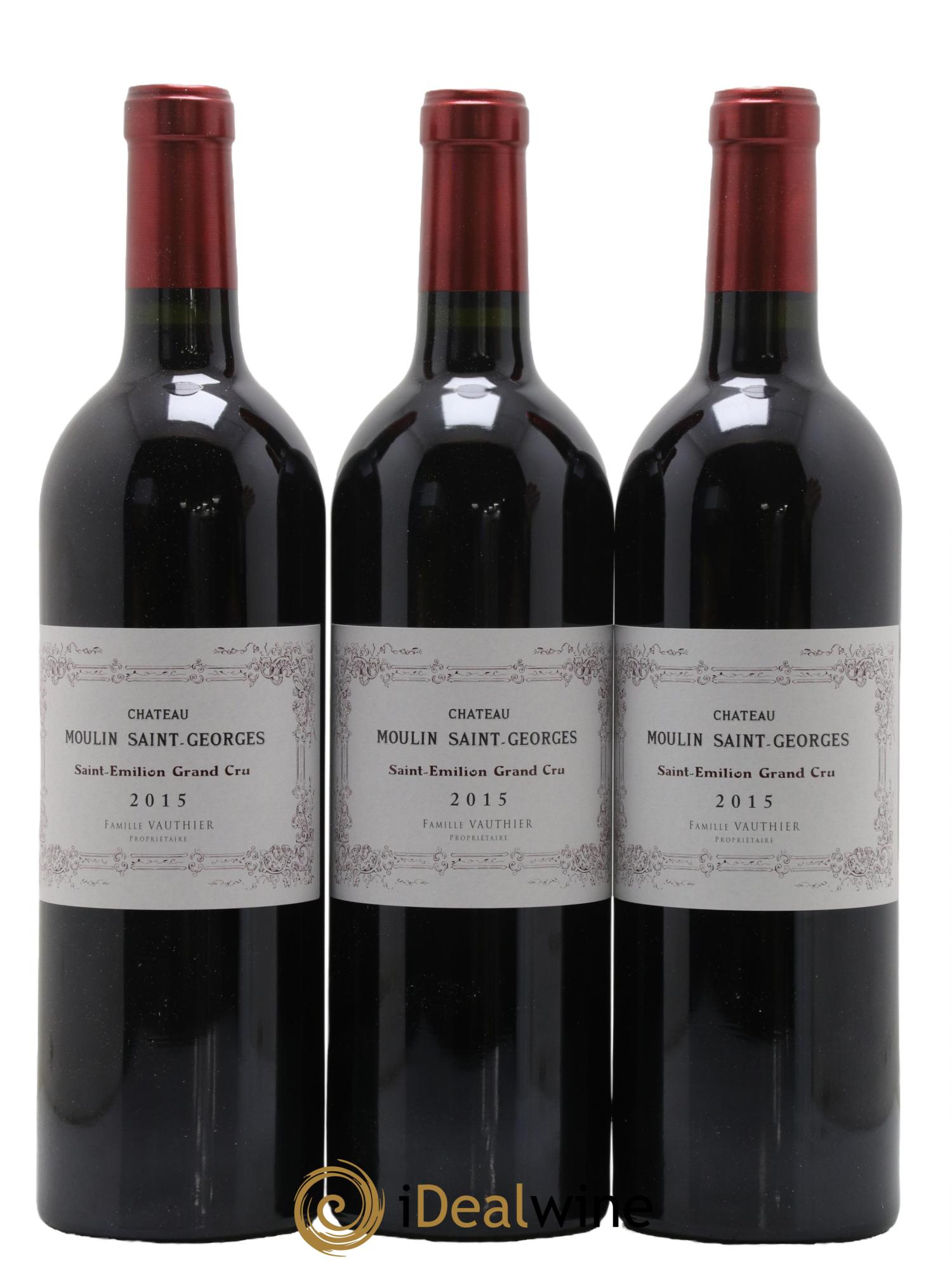 Château Moulin Saint Georges 2015 - Lot de 6 bouteilles - 2