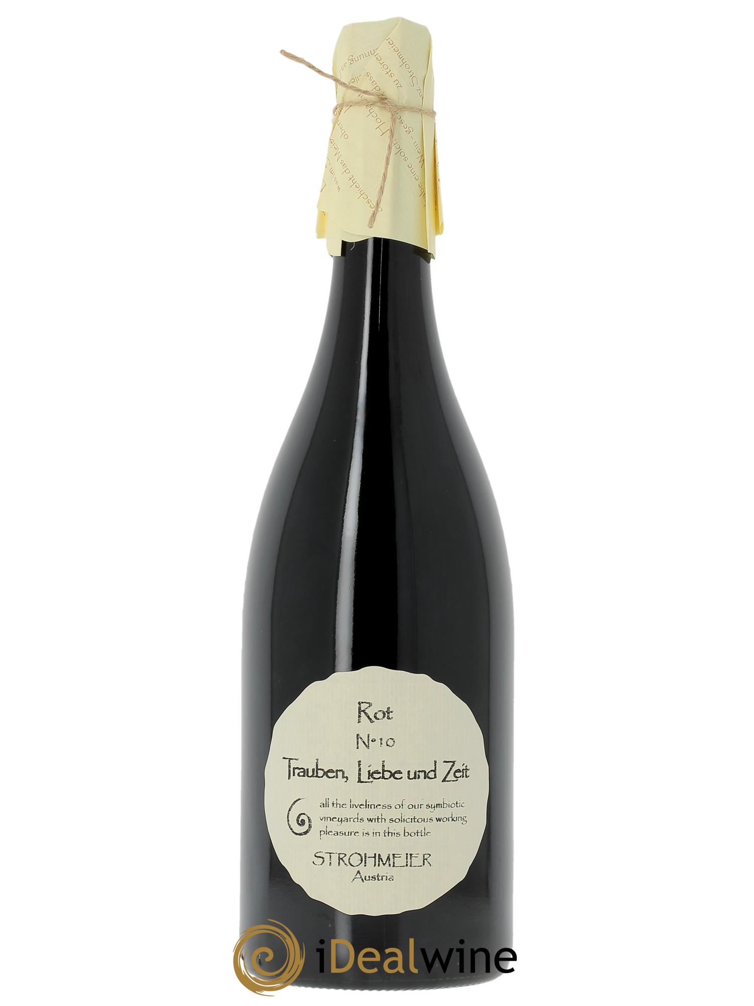 Weinland Österreich Autriche Franz Strohmeier Tlz Rot Nr.10  2019 - Posten von 1 Flasche - 0