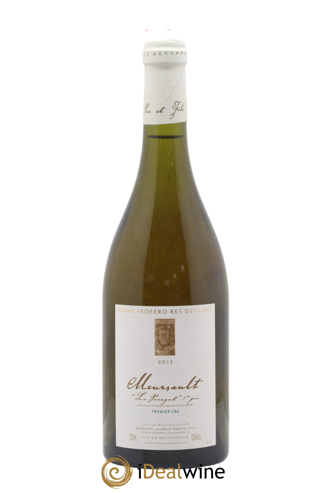 Meursault 1er Cru Le Poruzot Premier Jus Domaine Laurent 2013 - Posten von 1 Flasche - 0