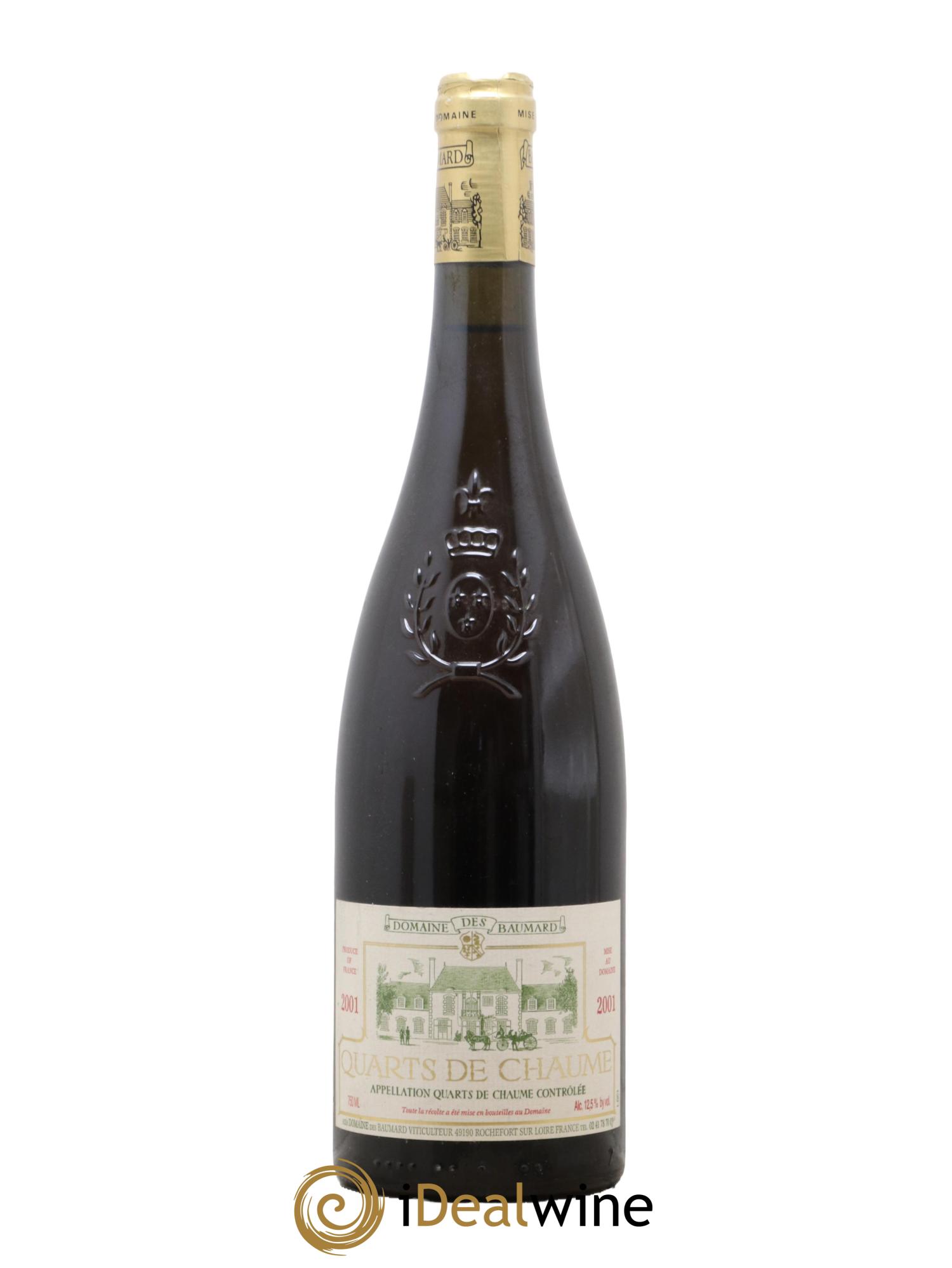 Quarts de Chaume Baumard (Domaine des) 2001 - Lotto di 1 bottiglia - 0