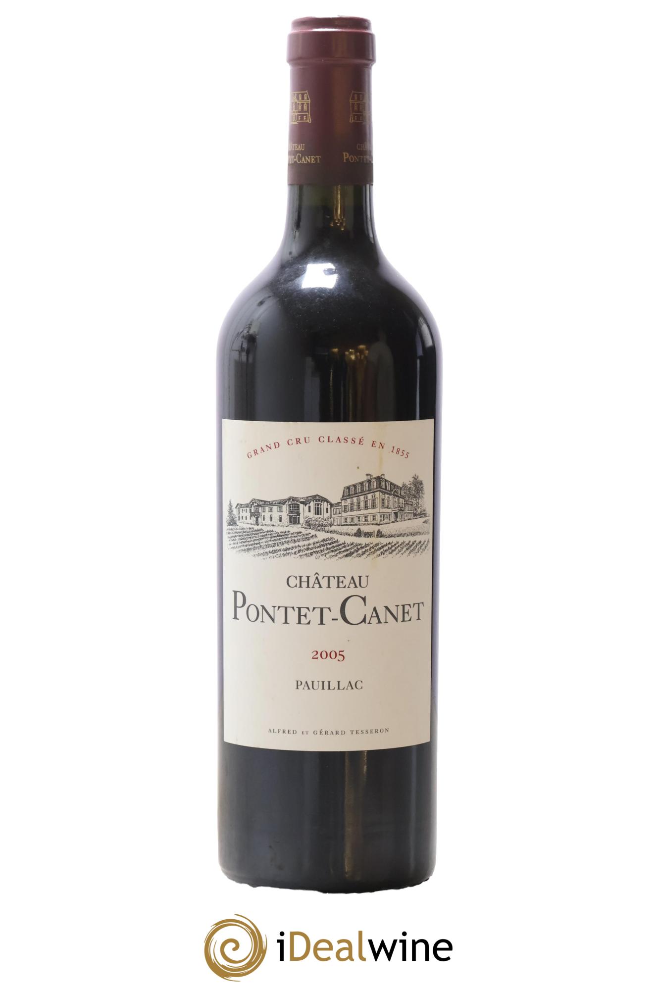 Château Pontet Canet 5ème Grand Cru Classé 2005 - Posten von 1 Flasche - 0