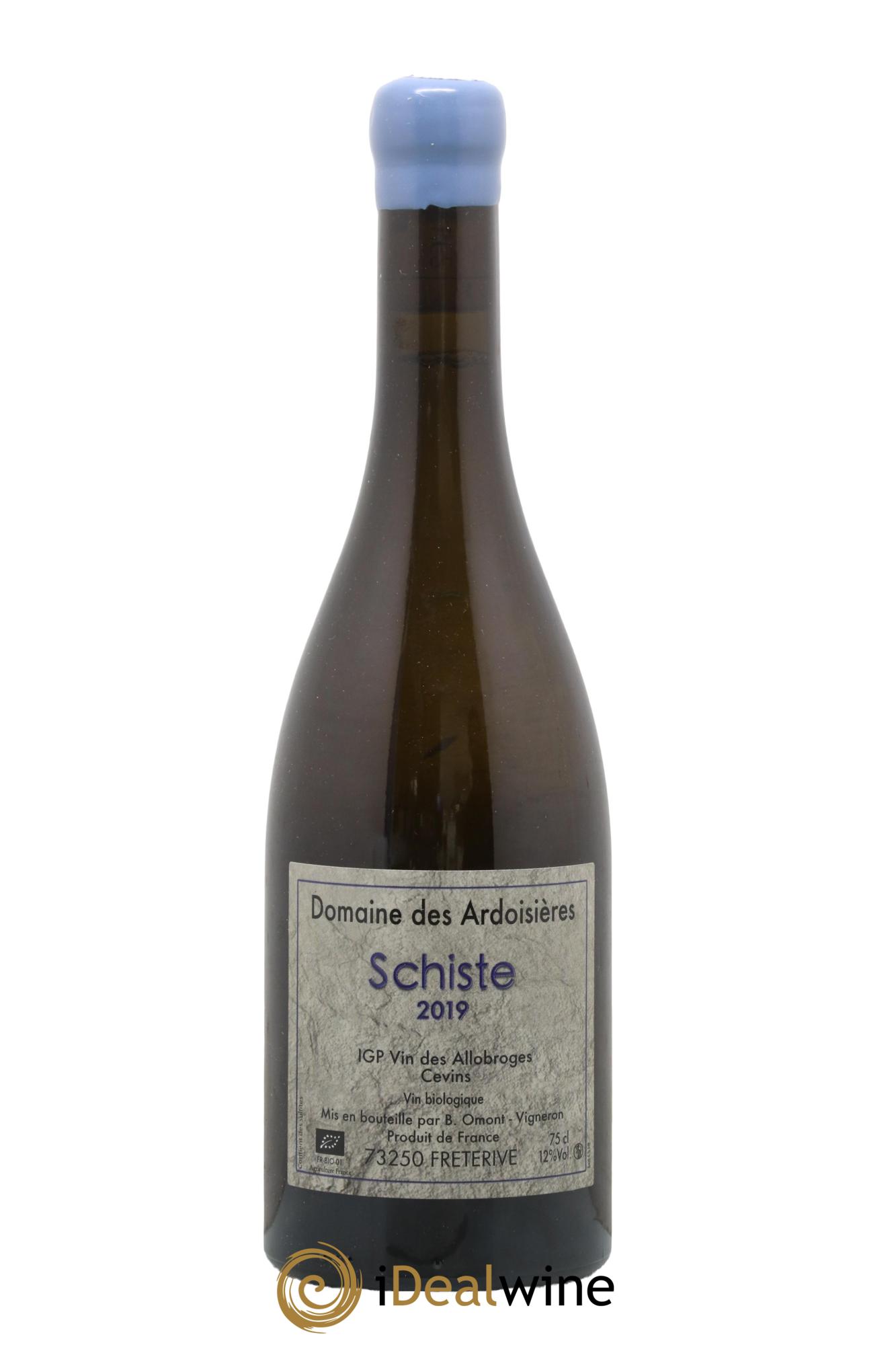 Vin des Allobroges Cevins Schiste Ardoisières (Domaine des) 2019 - Lot de 1 bouteille - 0