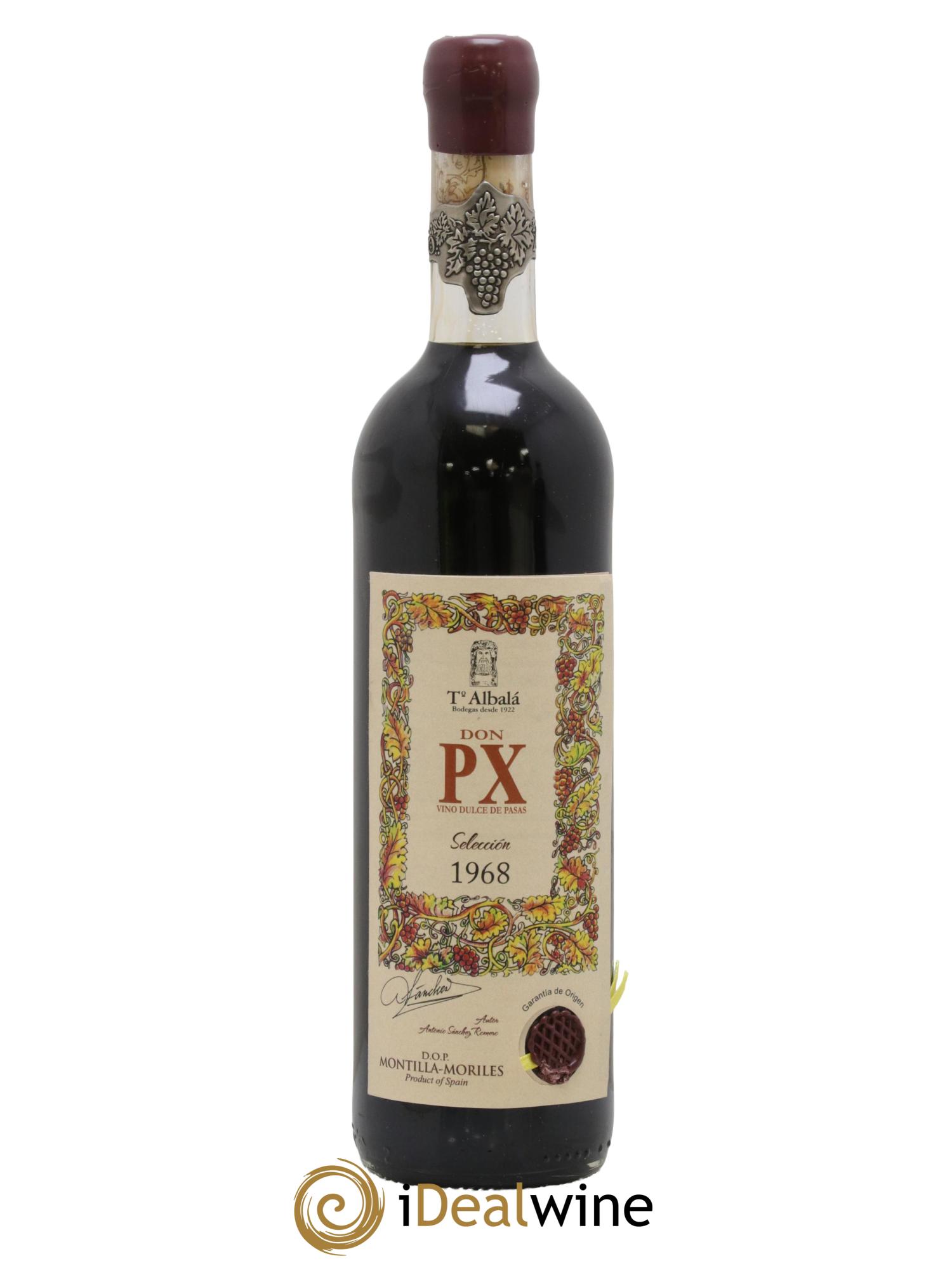 Montilla Moriles Don PX Seleccion Toro Albala 1968 - Lot de 1 bouteille - 0