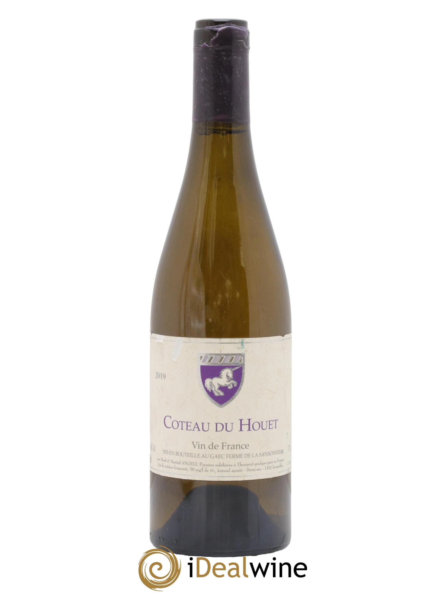 Vin de France Coteau du Houet Mark Angeli Ferme de la Sansonnière 2019 - Posten von 1 Flasche - 0