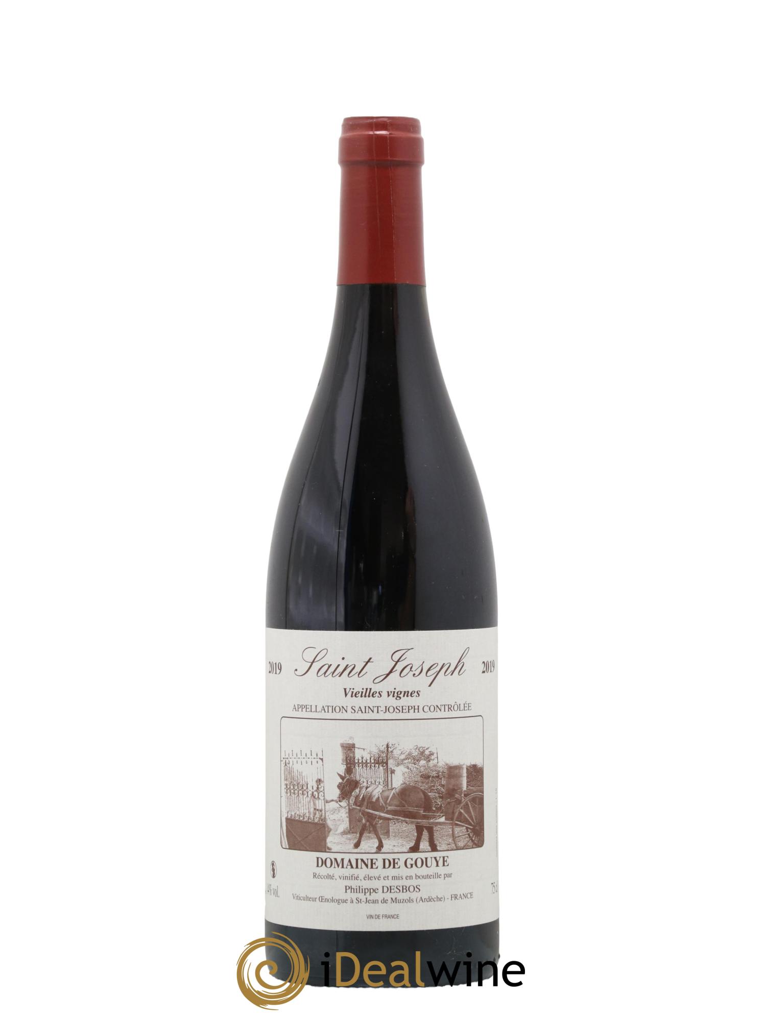 Saint-Joseph Vieilles Vignes Domaine de Gouye 2019 - Lot de 1 bouteille - 0