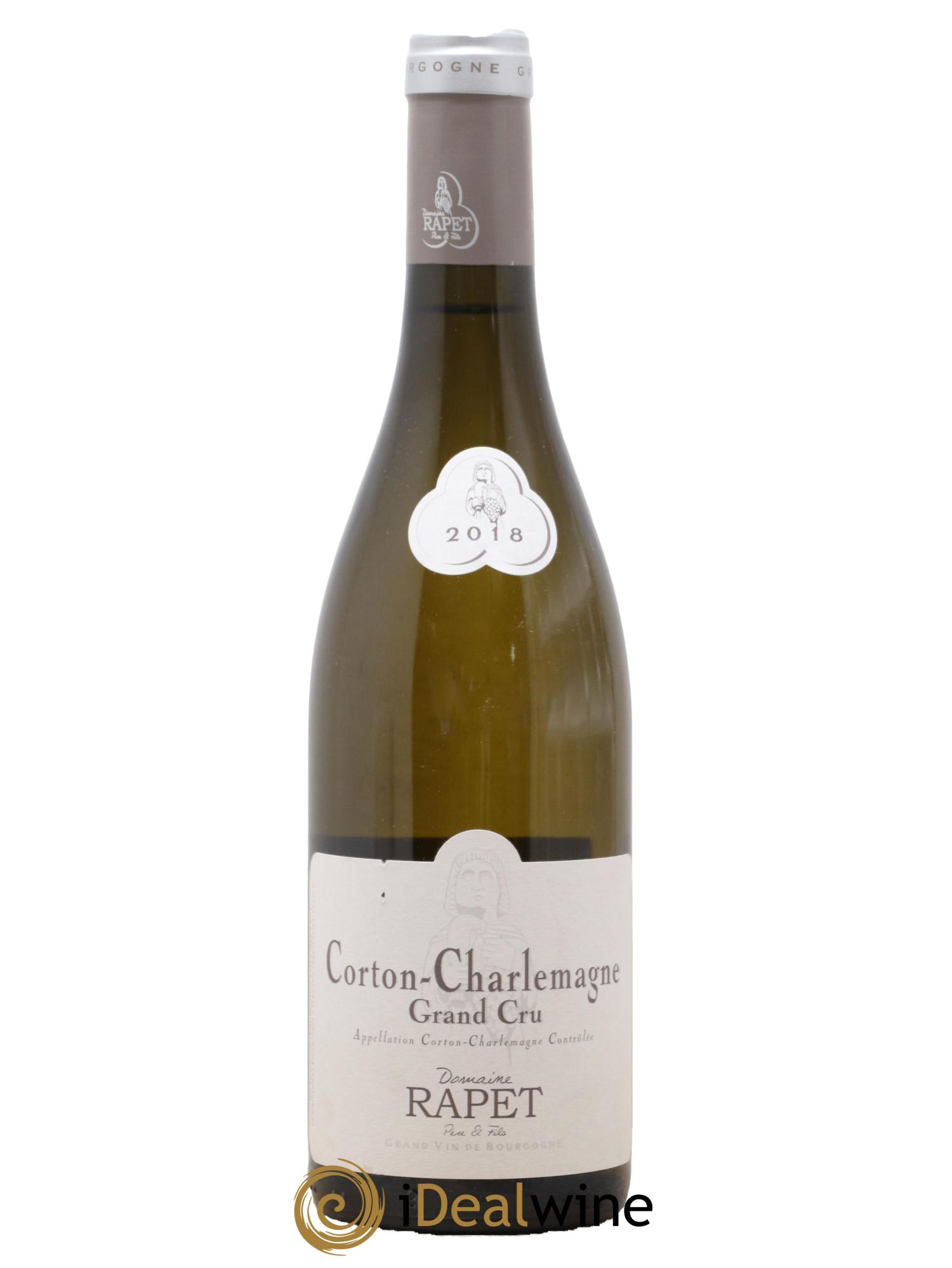 Corton-Charlemagne Grand Cru Rapet Père & Fils 2018 - Posten von 1 Flasche - 0
