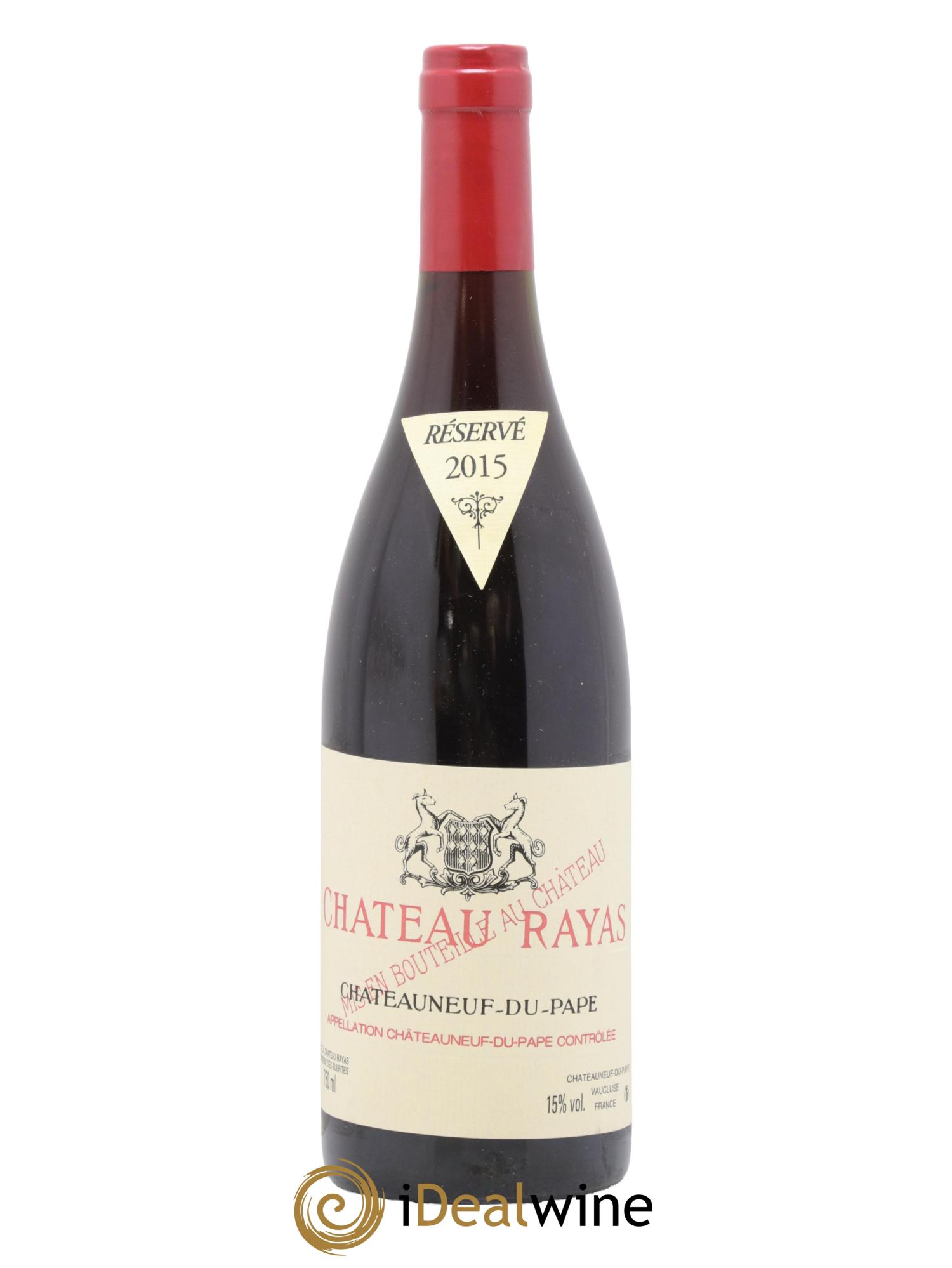 Châteauneuf-du-Pape Château Rayas Emmanuel Reynaud 2015 - Posten von 1 Flasche - 0
