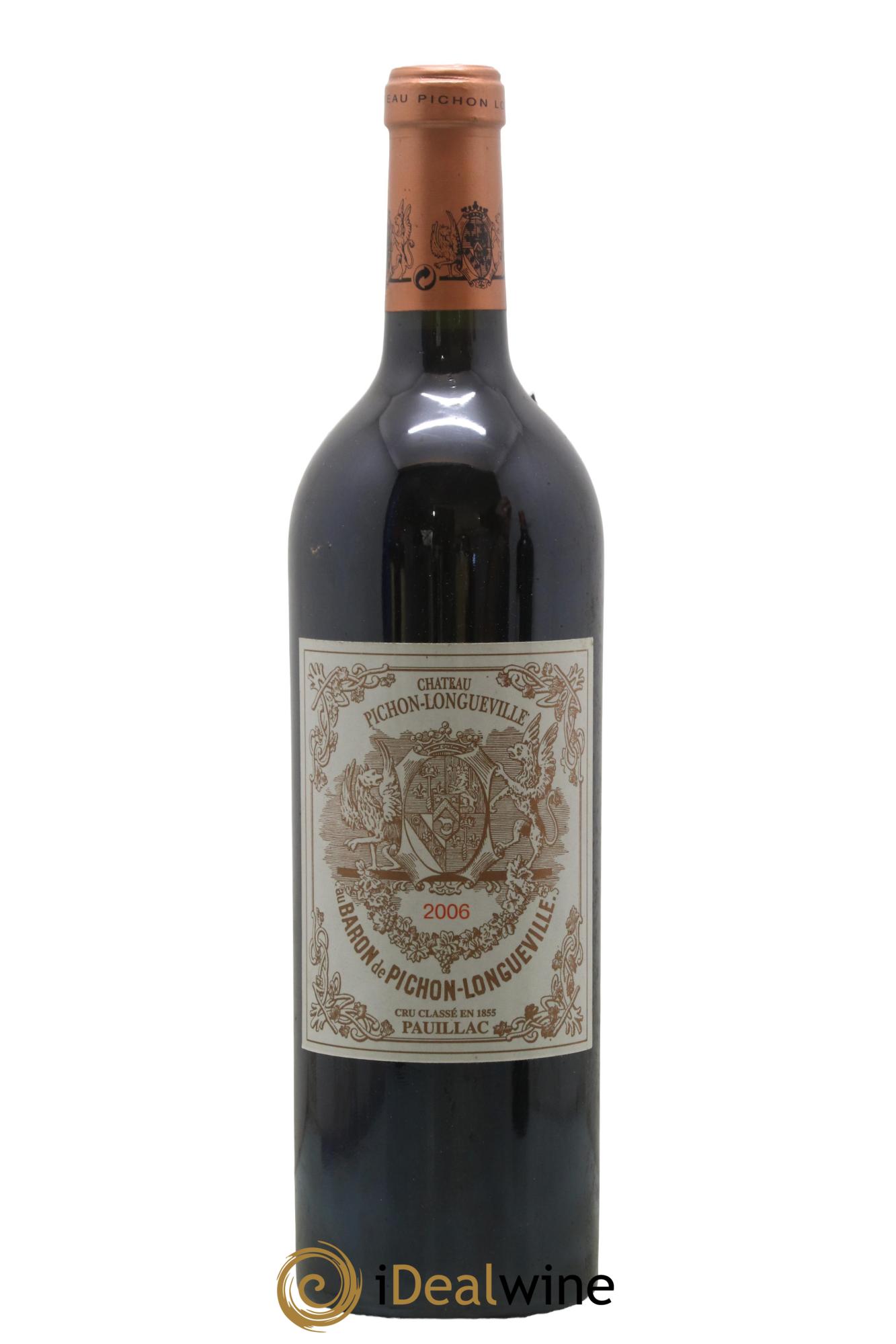 Pichon Longueville Baron 2ème Grand Cru Classé 2006 - Lot of 1 bottle - 0