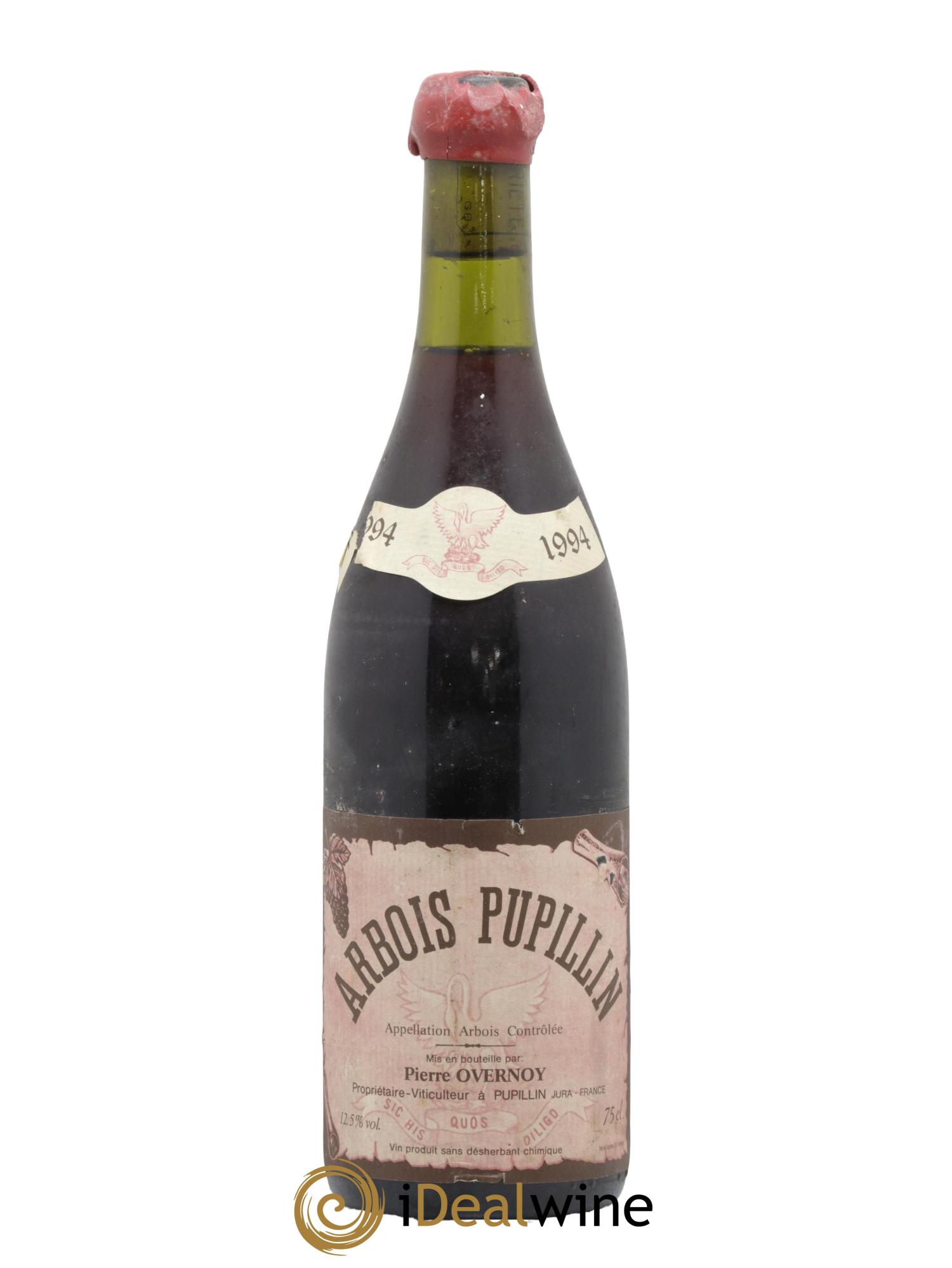 Arbois-Pupillin Poulsard (cire rouge) Overnoy-Houillon (Domaine) 1994 - Lot de 1 bouteille - 0