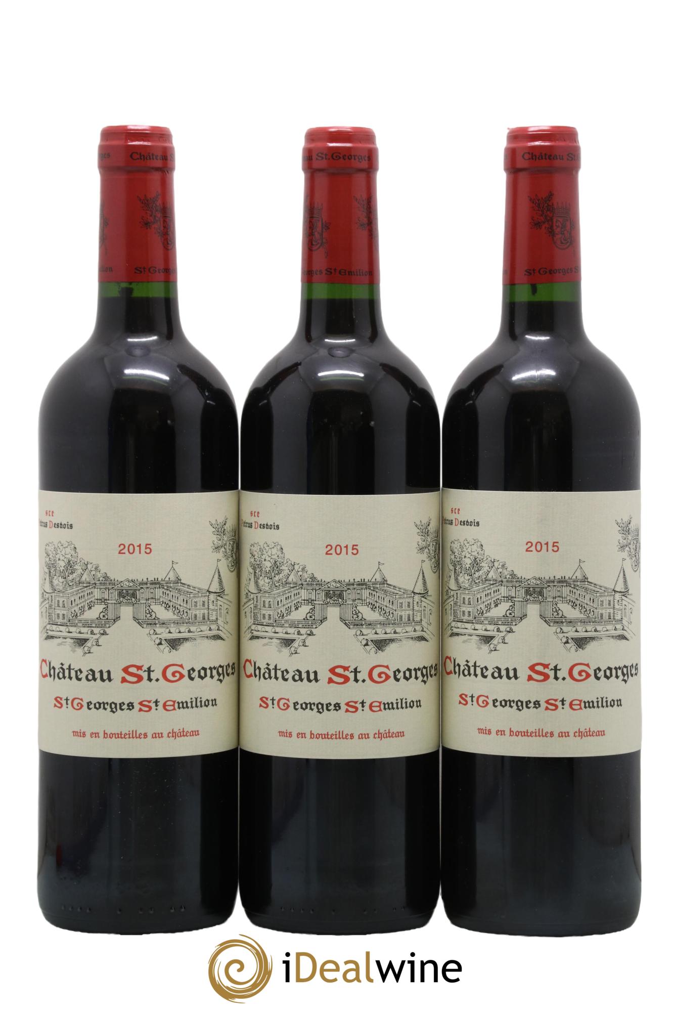 Château Saint-Georges 2015 - Lot de 3 bouteilles - 0