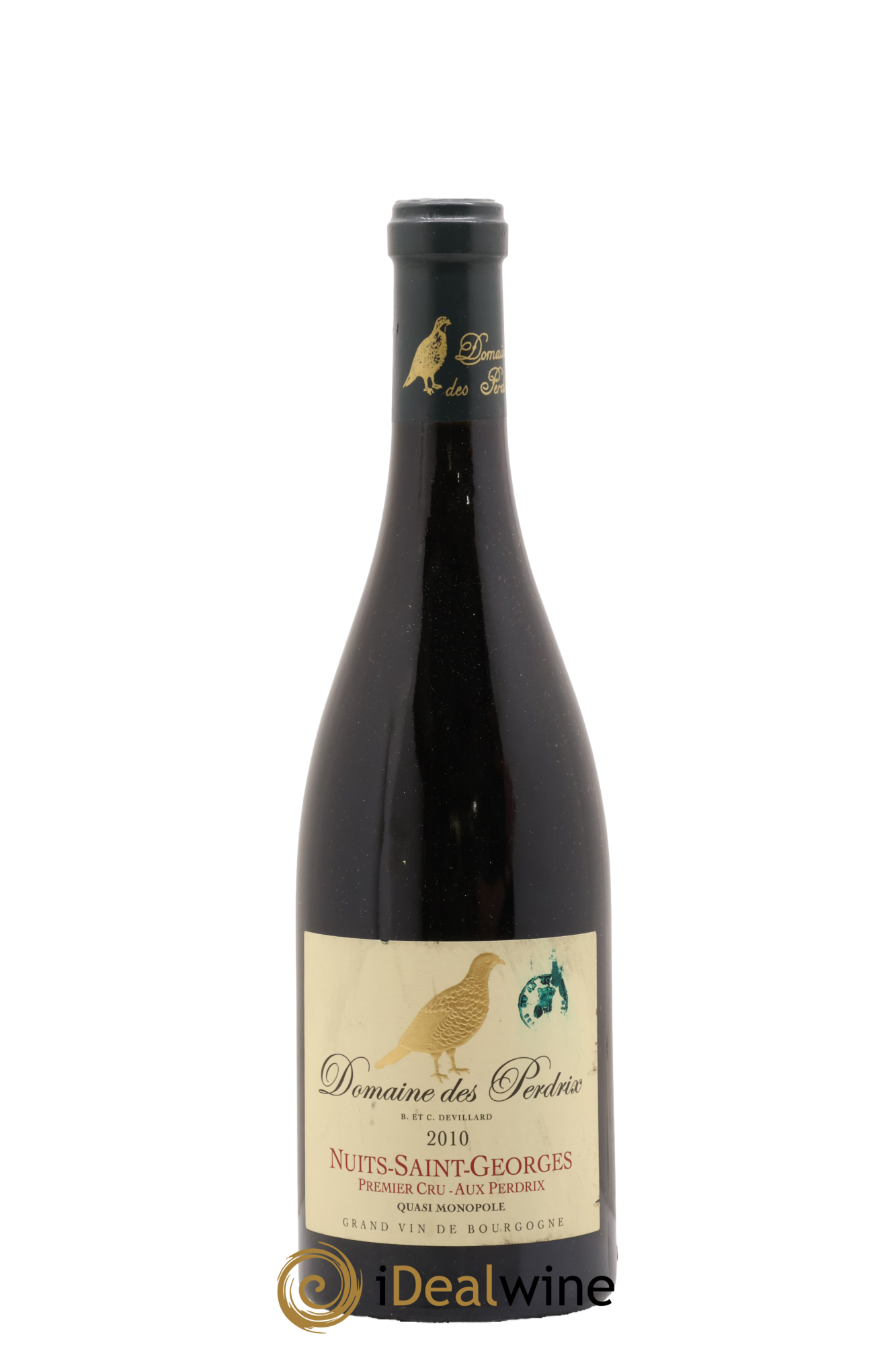 Nuits-Saint-Georges 1er Cru Aux Perdrix Perdrix (Domaine des) 2010 - Lot de 1 bouteille - 0