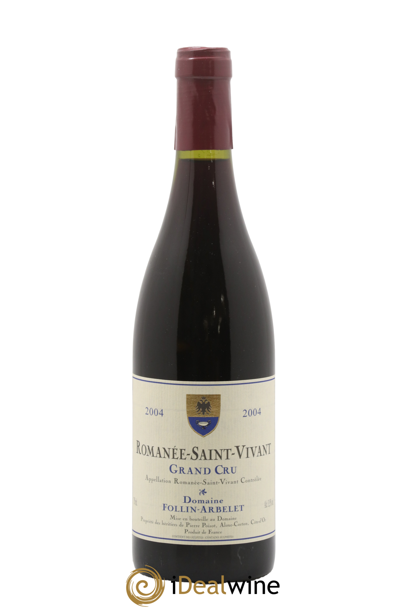 Romanée-Saint-Vivant Grand Cru Follin-Arbelet 2004 - Lot de 1 bouteille - 0