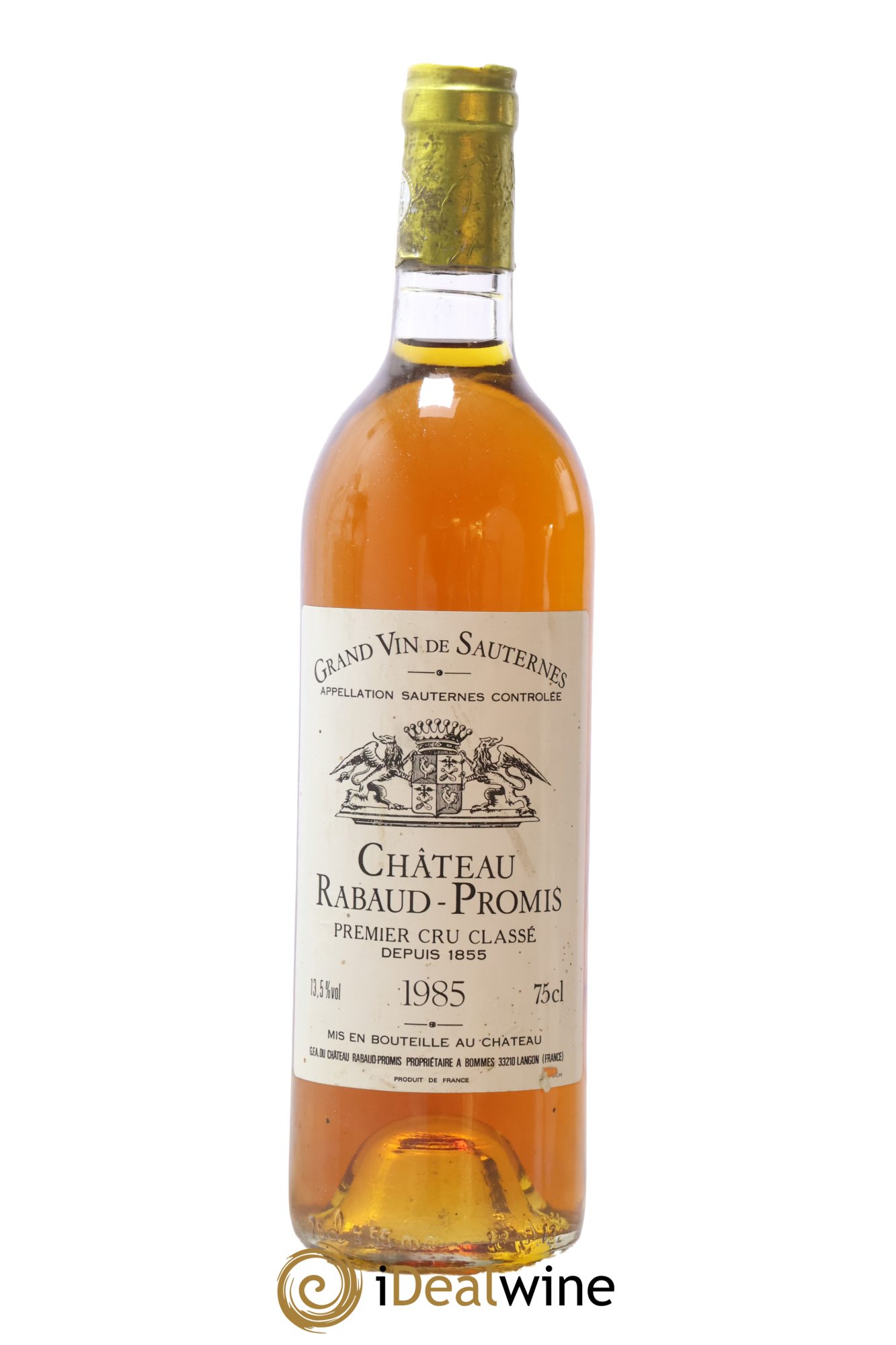 Château Rabaud Promis 1er Grand Cru Classé 1985 - Lot of 1 bottle - 0