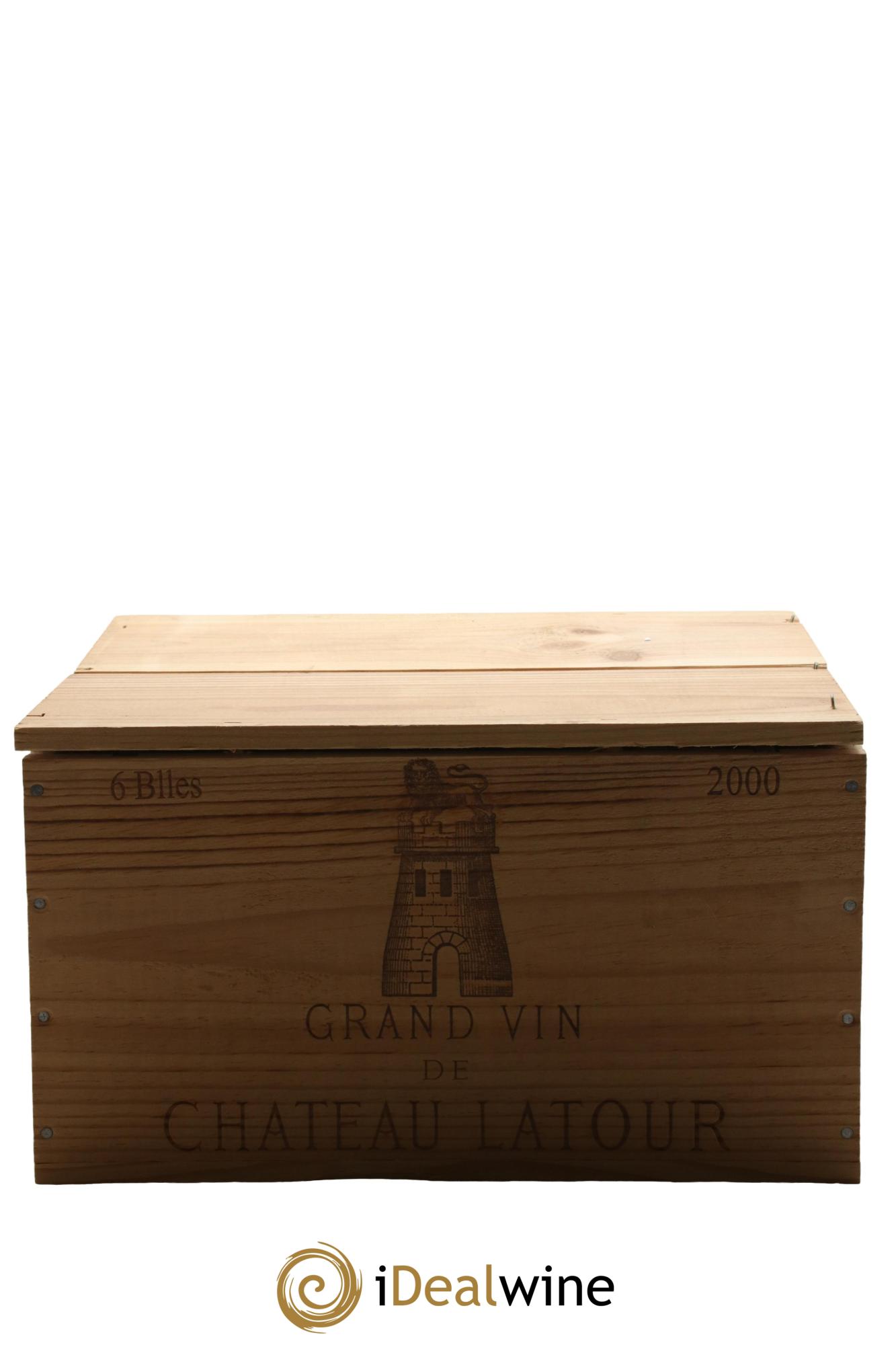 Château Latour 1er Grand Cru Classé 2000 - Lotto di 6 bottiglie - 6