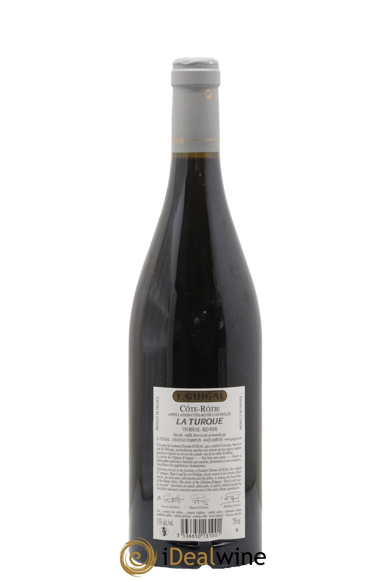 Côte-Rôtie La Turque Guigal 2007 - Lotto di 1 bottiglia - 1
