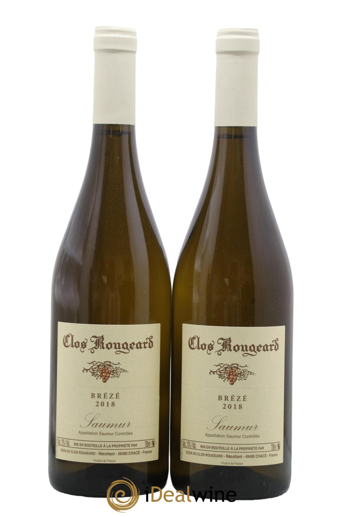 Saumur Brézé Clos Rougeard 2018 - Lot de 2 bouteilles - 0
